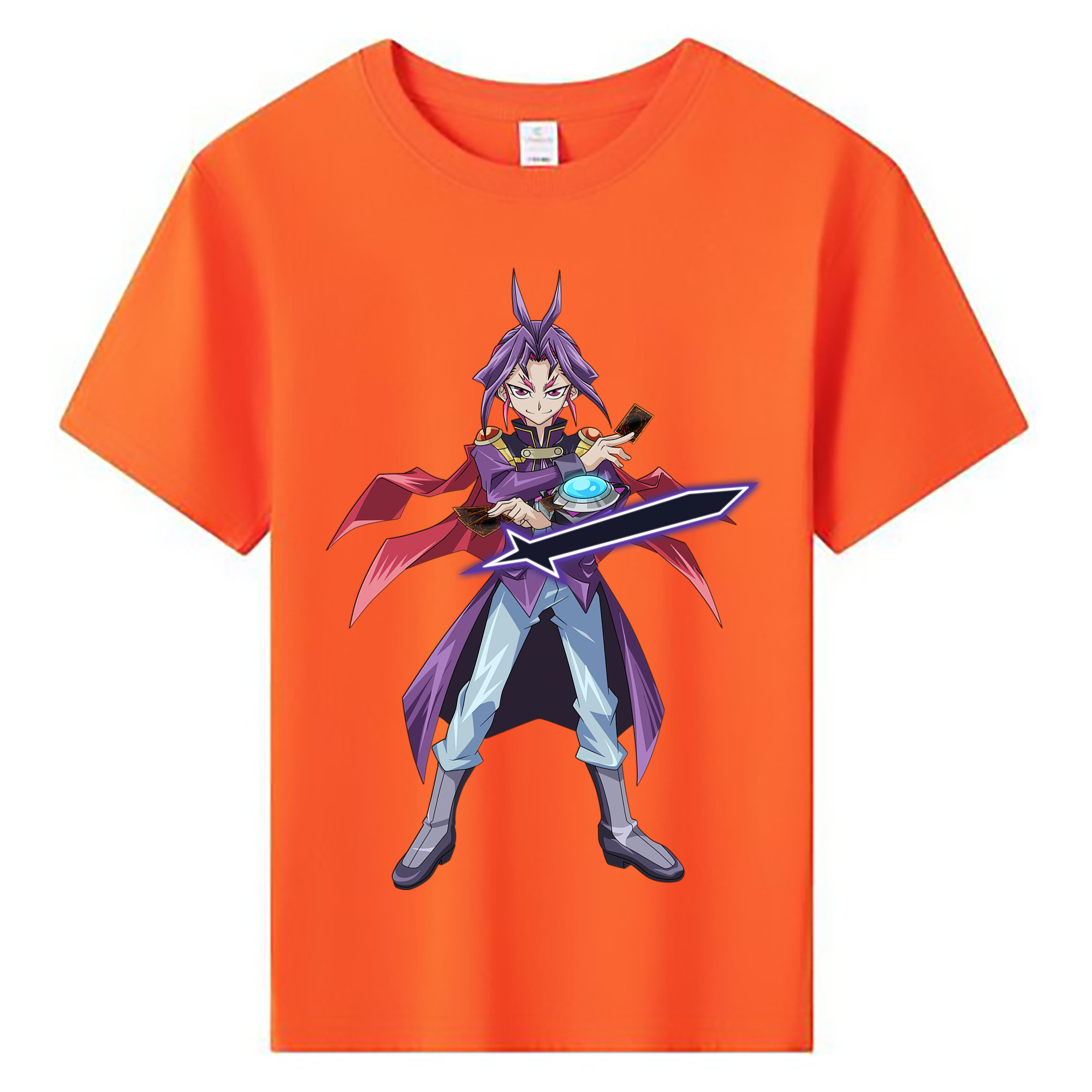 （画像用） 遊☆戯☆王 Yu-Gi-Oh! 綿100％キッズTシャツ（フロントプリント）