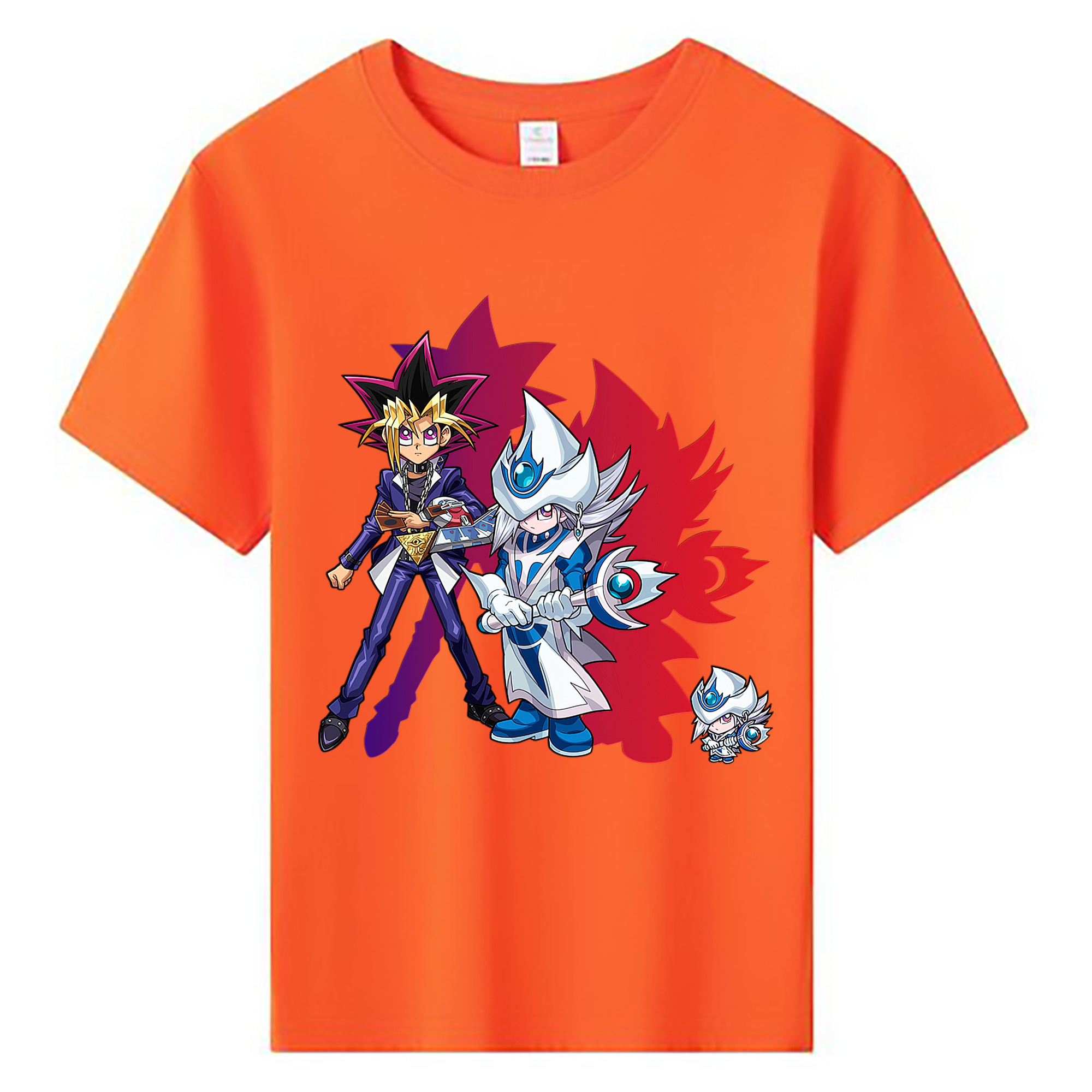 （画像用） 遊☆戯☆王 Yu-Gi-Oh! 綿100％キッズTシャツ（フロントプリント）