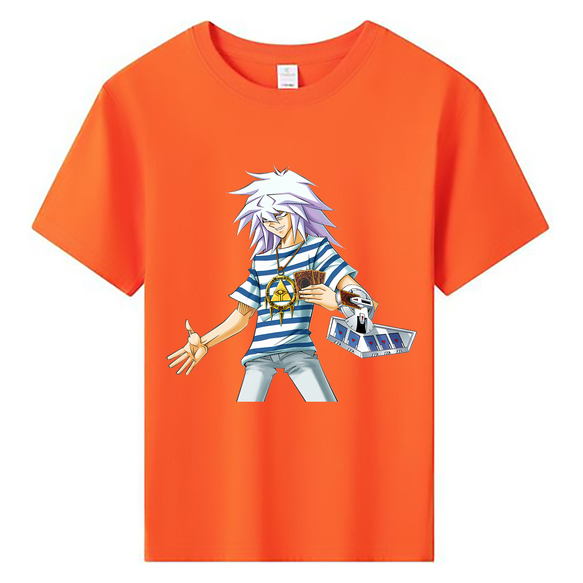 （画像用） 遊☆戯☆王 Yu-Gi-Oh! 綿100％キッズTシャツ（フロントプリント）