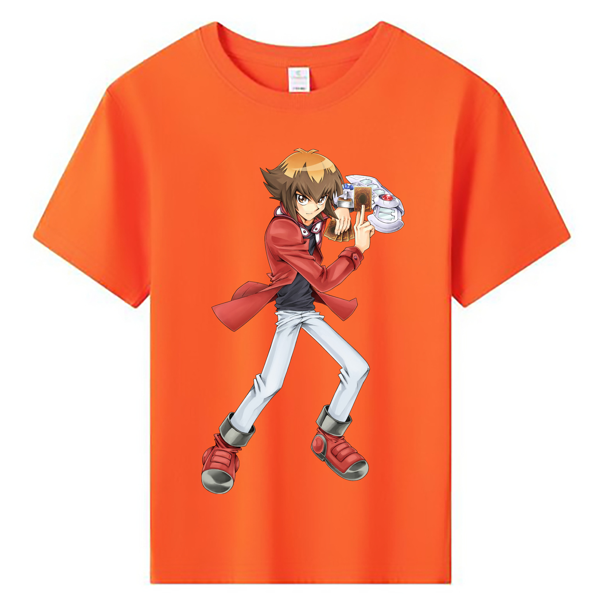 （画像用） 遊☆戯☆王 Yu-Gi-Oh! 綿100％キッズTシャツ（フロントプリント）
