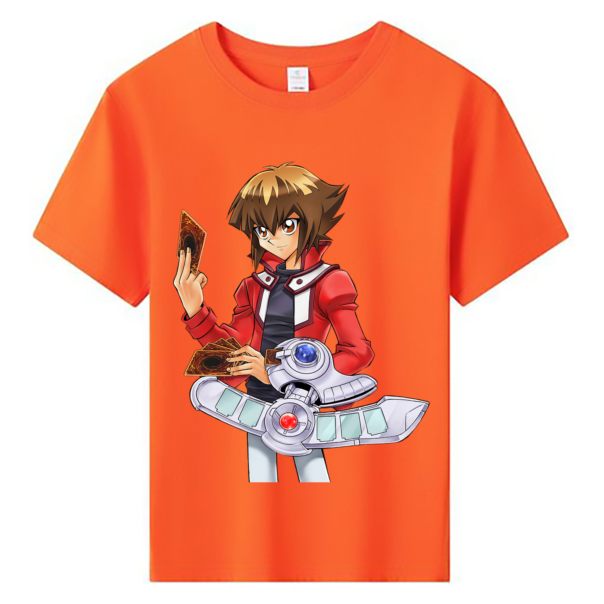（画像用） 遊☆戯☆王 Yu-Gi-Oh! 綿100％キッズTシャツ（フロントプリント）