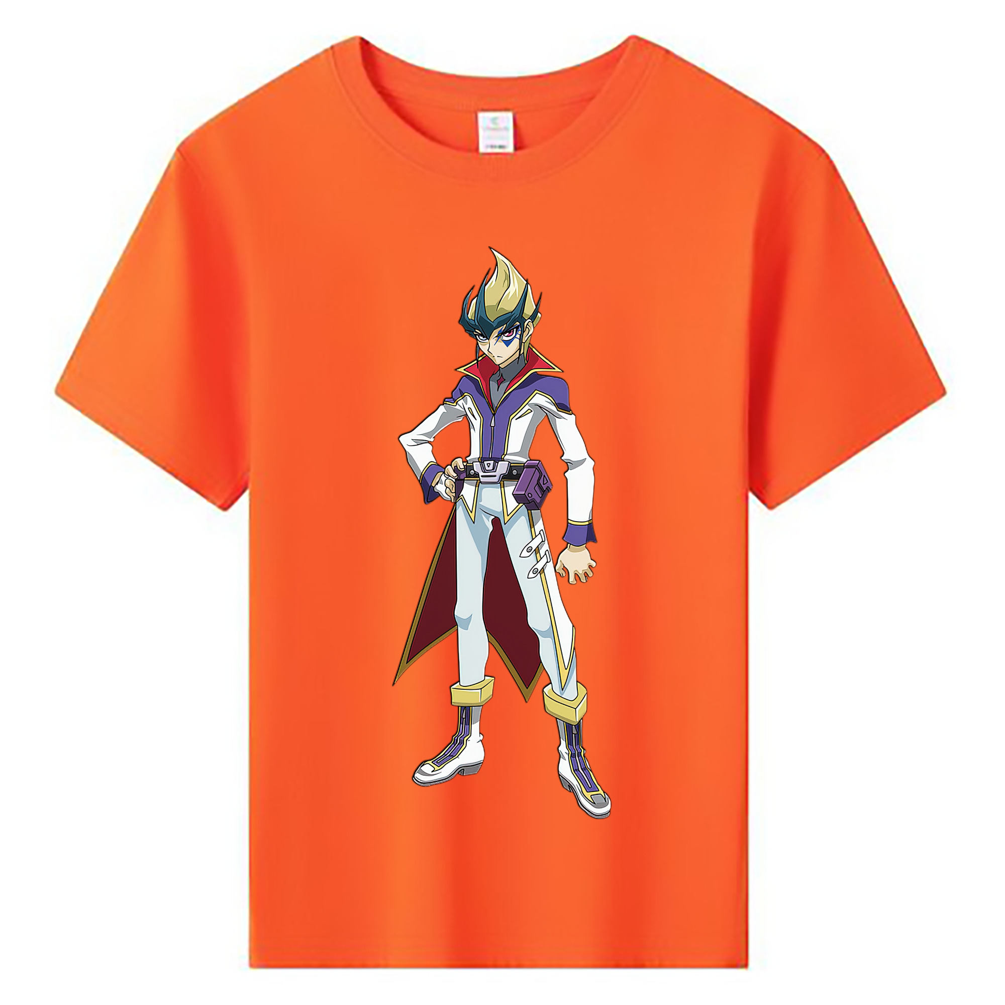 （画像用） 遊☆戯☆王 Yu-Gi-Oh! 綿100％キッズTシャツ（フロントプリント）