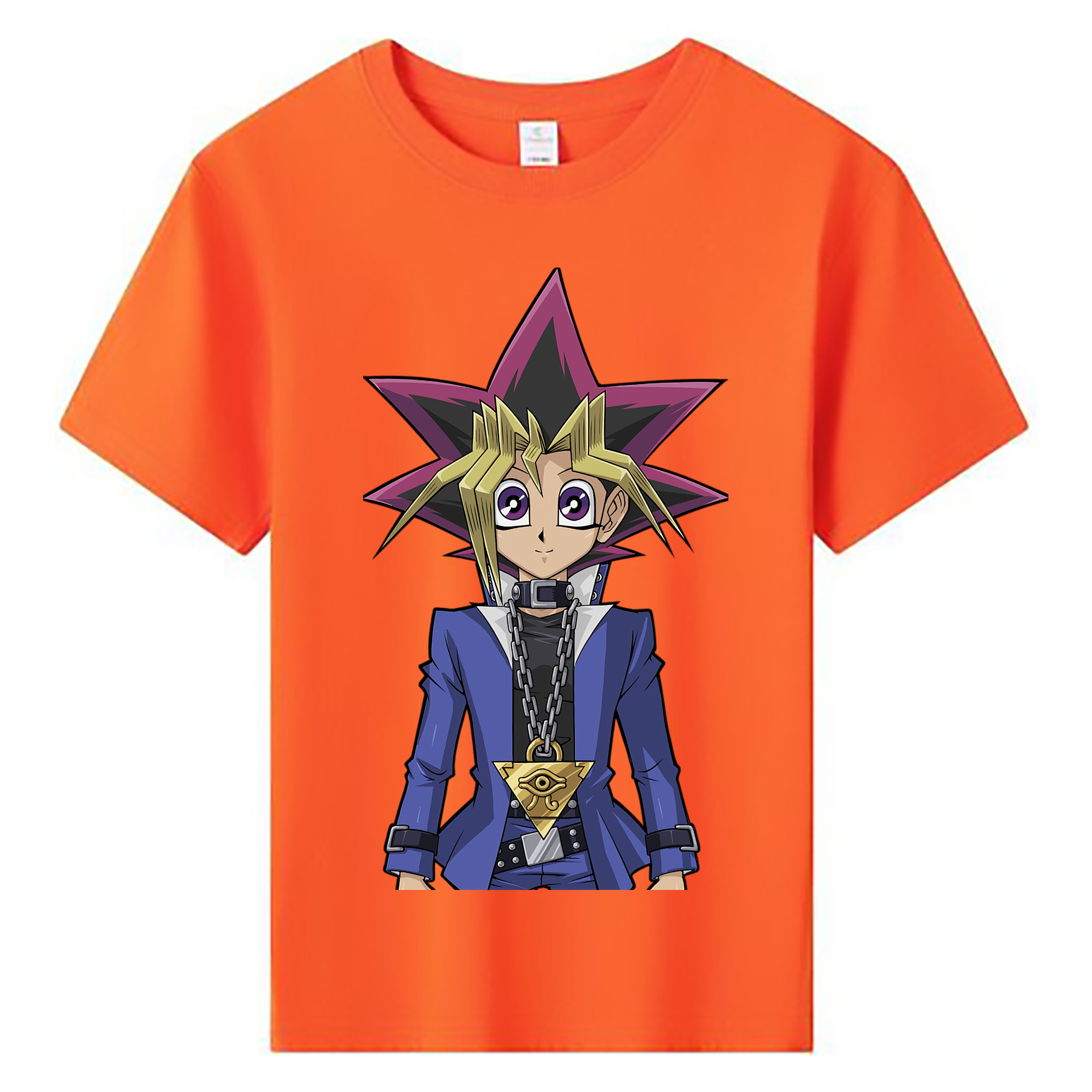 （画像用） 遊☆戯☆王 Yu-Gi-Oh! 綿100％キッズTシャツ（フロントプリント）