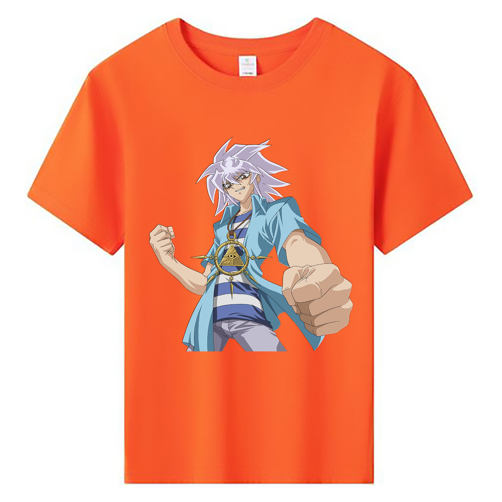 （画像用） 遊☆戯☆王 Yu-Gi-Oh! 綿100％キッズTシャツ（フロントプリント）