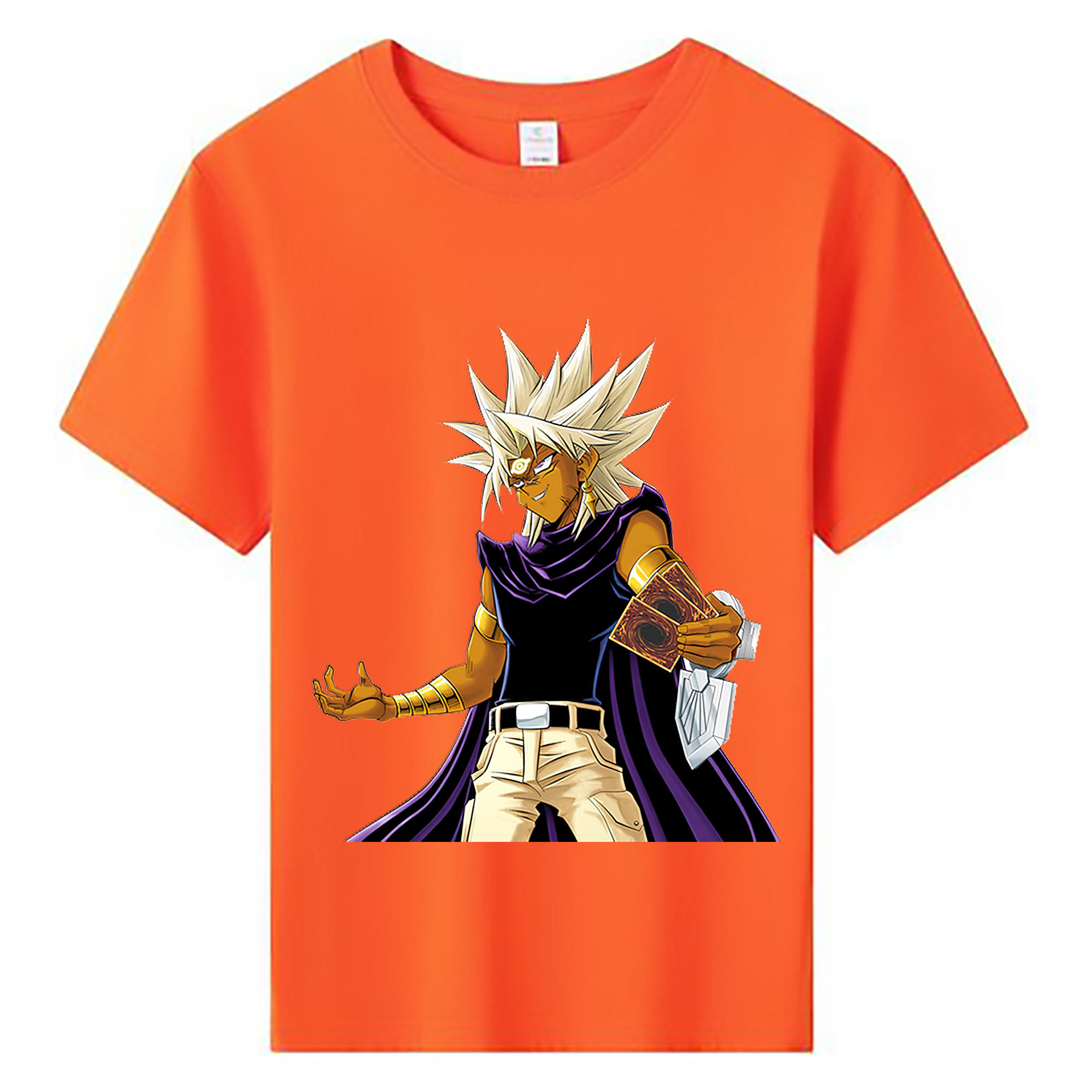 （画像用） 遊☆戯☆王 Yu-Gi-Oh! 綿100％キッズTシャツ（フロントプリント）