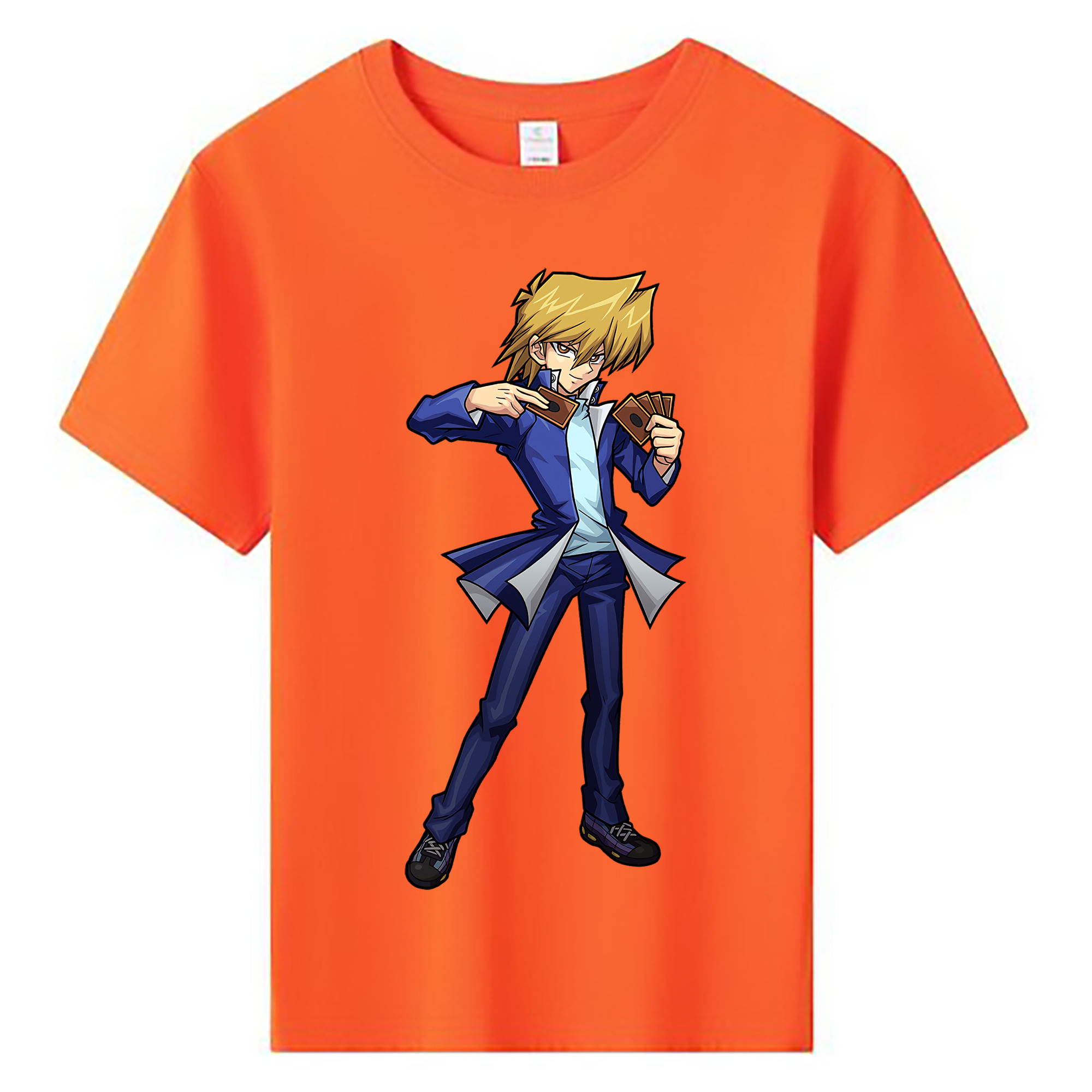 （画像用） 遊☆戯☆王 Yu-Gi-Oh! 綿100％キッズTシャツ（フロントプリント）