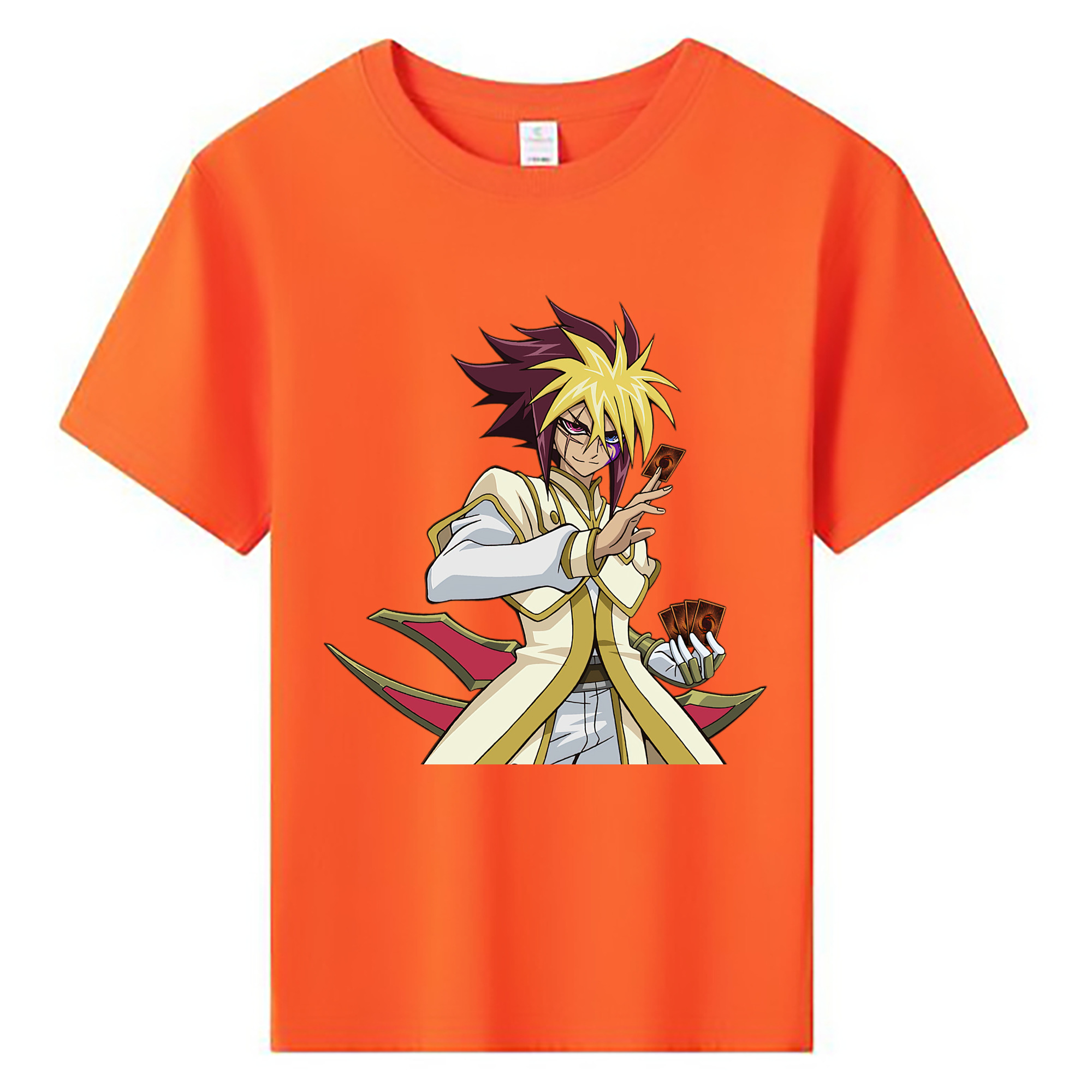 （画像用） 遊☆戯☆王 Yu-Gi-Oh! 綿100％キッズTシャツ（フロントプリント）