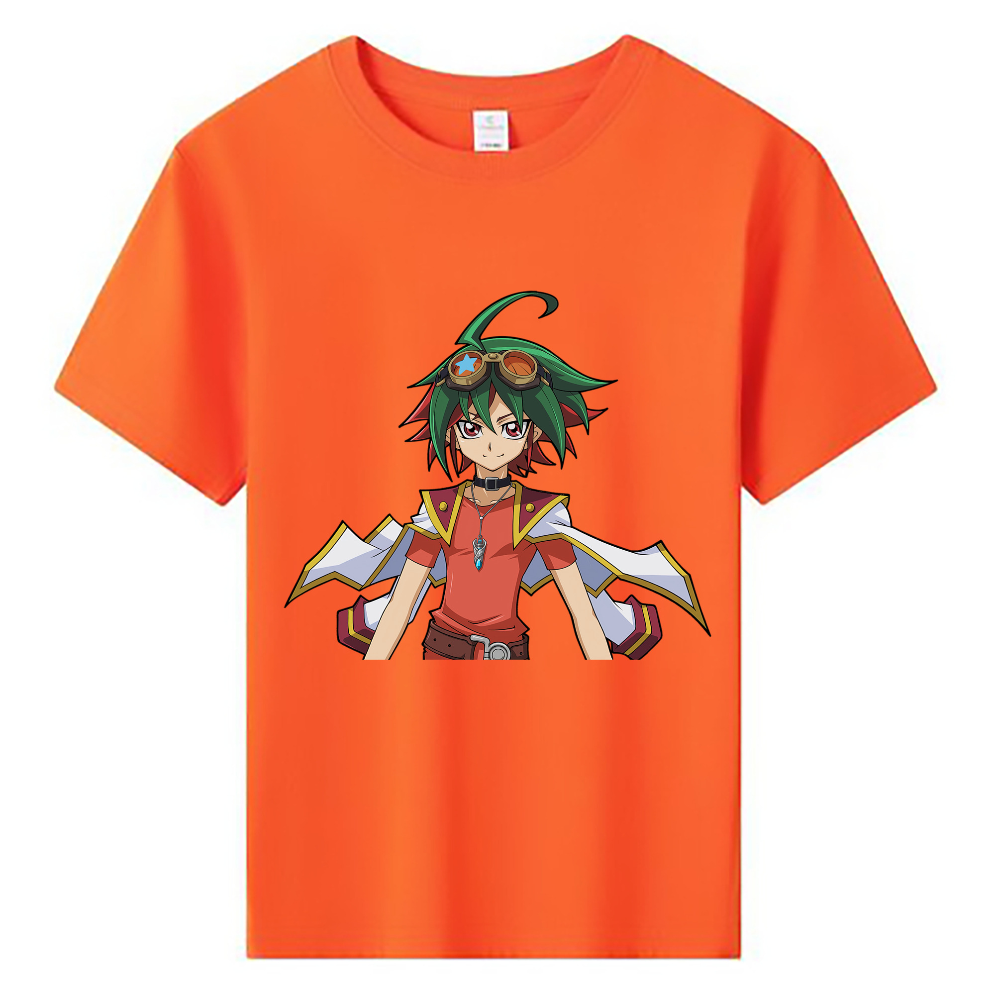 （画像用） 遊☆戯☆王 Yu-Gi-Oh! 綿100％キッズTシャツ（フロントプリント）