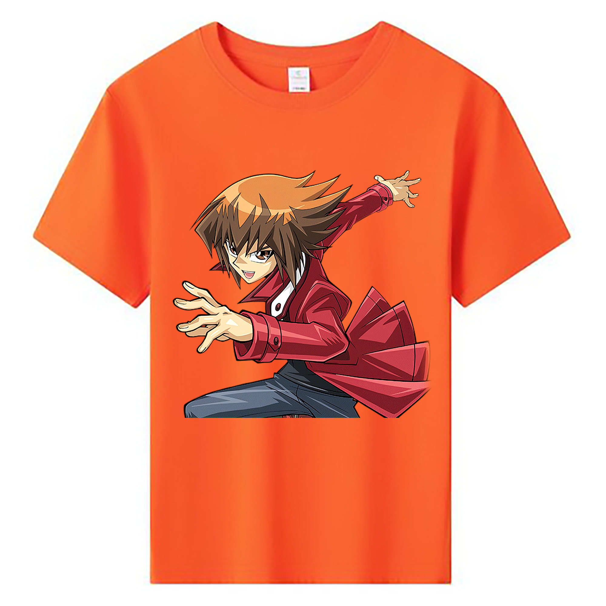 （画像用） 遊☆戯☆王 Yu-Gi-Oh! 綿100％キッズTシャツ（フロントプリント）