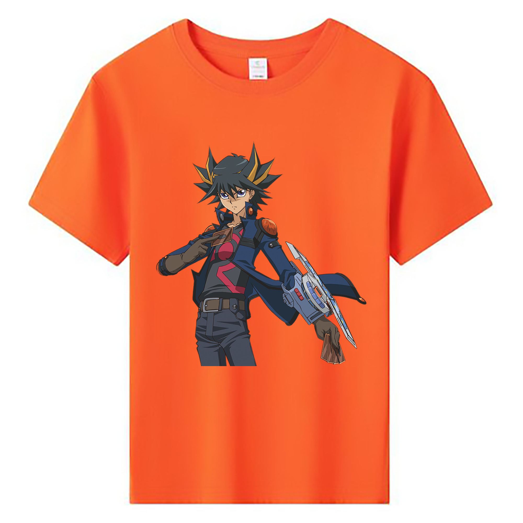 （画像用） 遊☆戯☆王 Yu-Gi-Oh! 綿100％キッズTシャツ（フロントプリント）