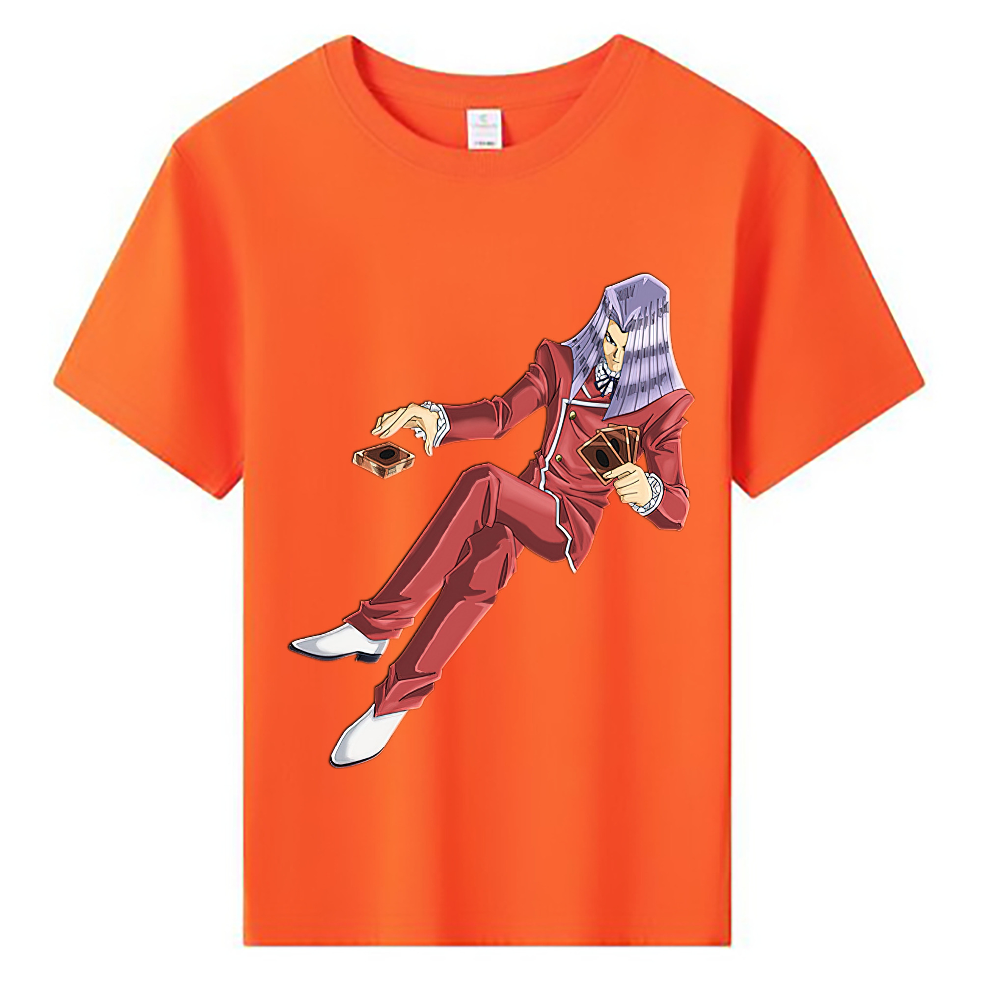 （画像用） 遊☆戯☆王 Yu-Gi-Oh! 綿100％キッズTシャツ（フロントプリント）