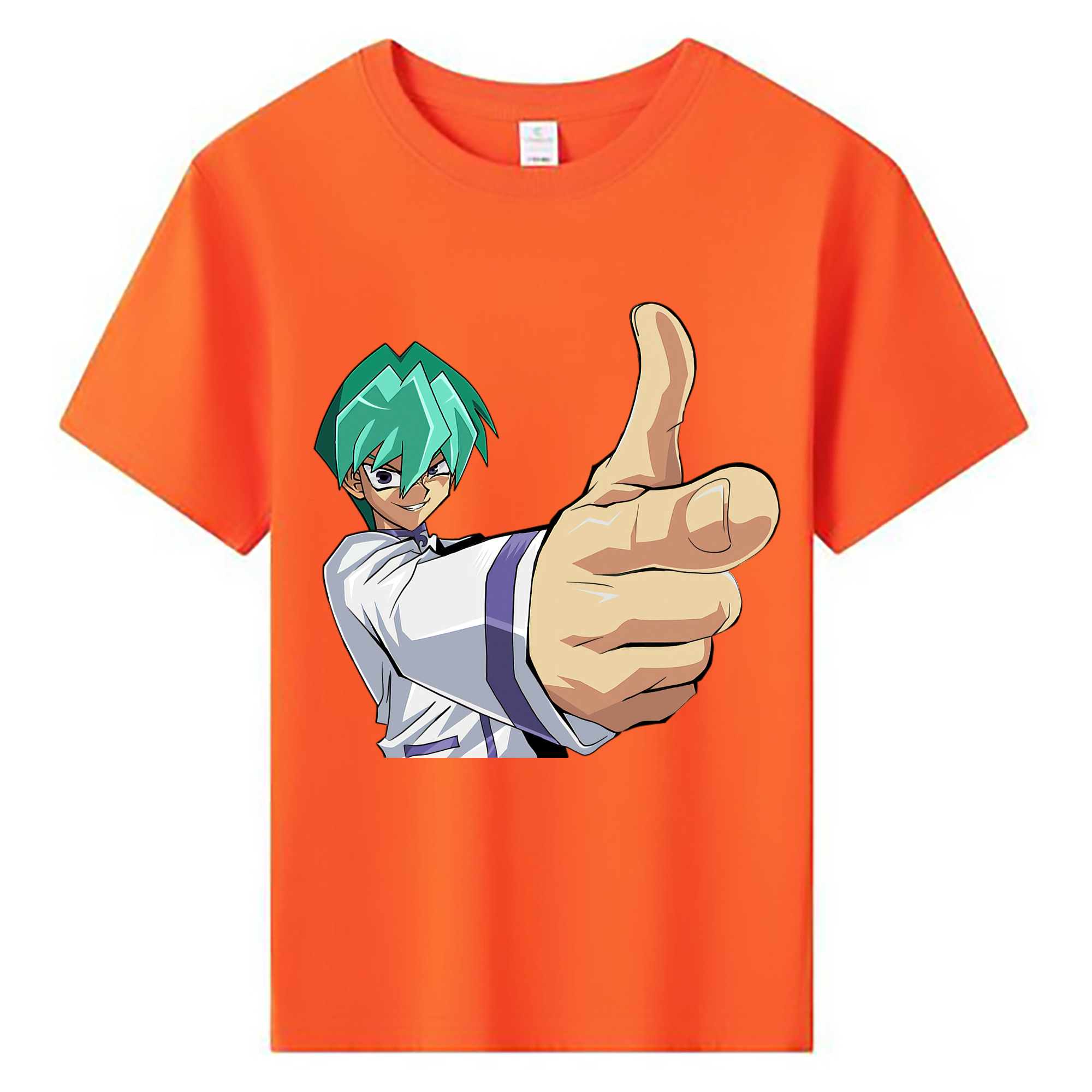 （画像用） 遊☆戯☆王 Yu-Gi-Oh! 綿100％キッズTシャツ（フロントプリント）
