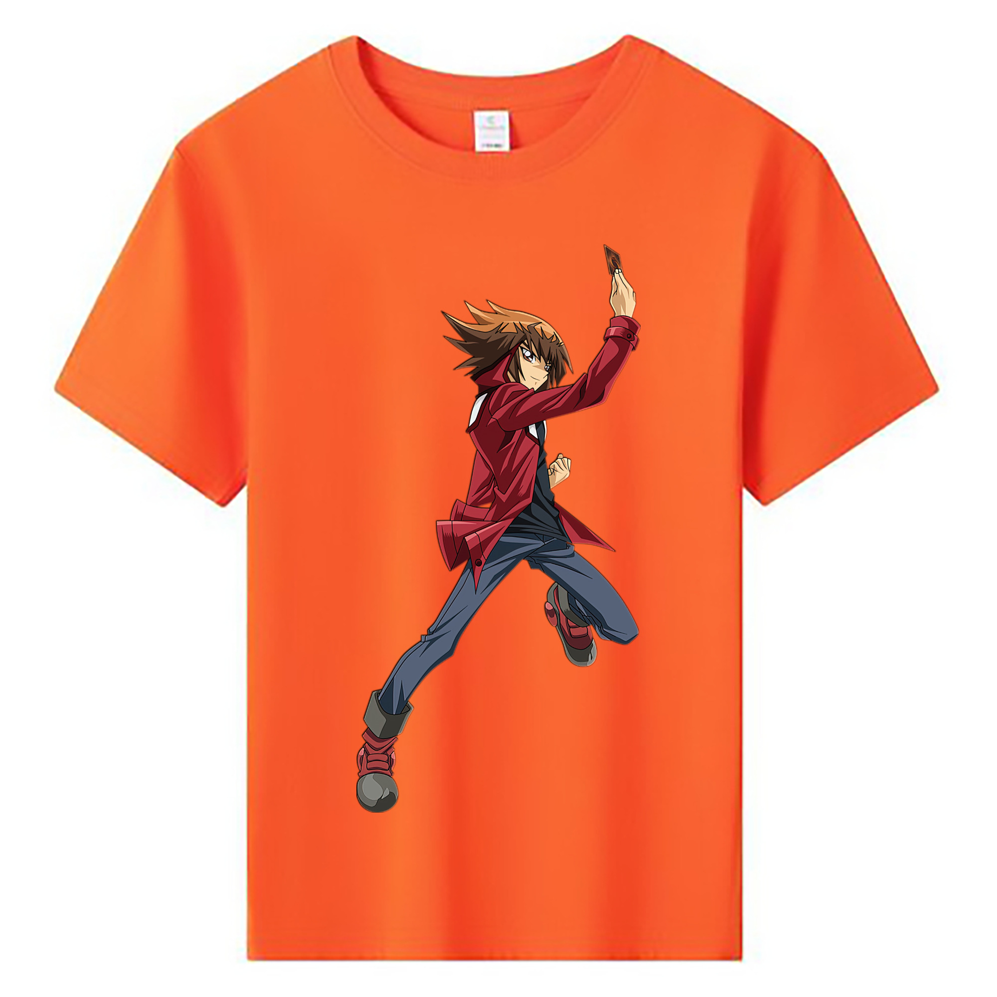 （画像用） 遊☆戯☆王 Yu-Gi-Oh! 綿100％キッズTシャツ（フロントプリント）