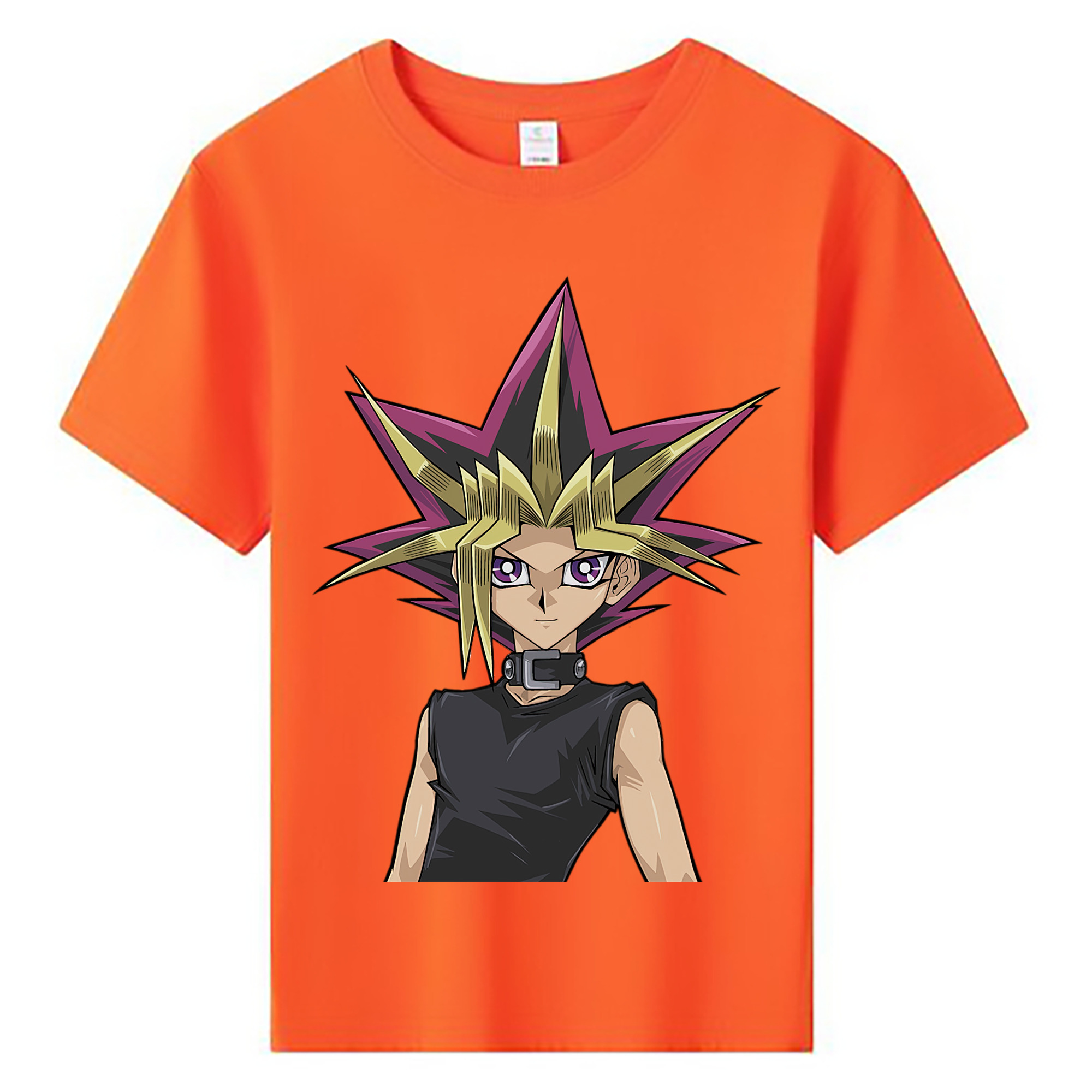 （画像用） 遊☆戯☆王 Yu-Gi-Oh! 綿100％キッズTシャツ（フロントプリント）