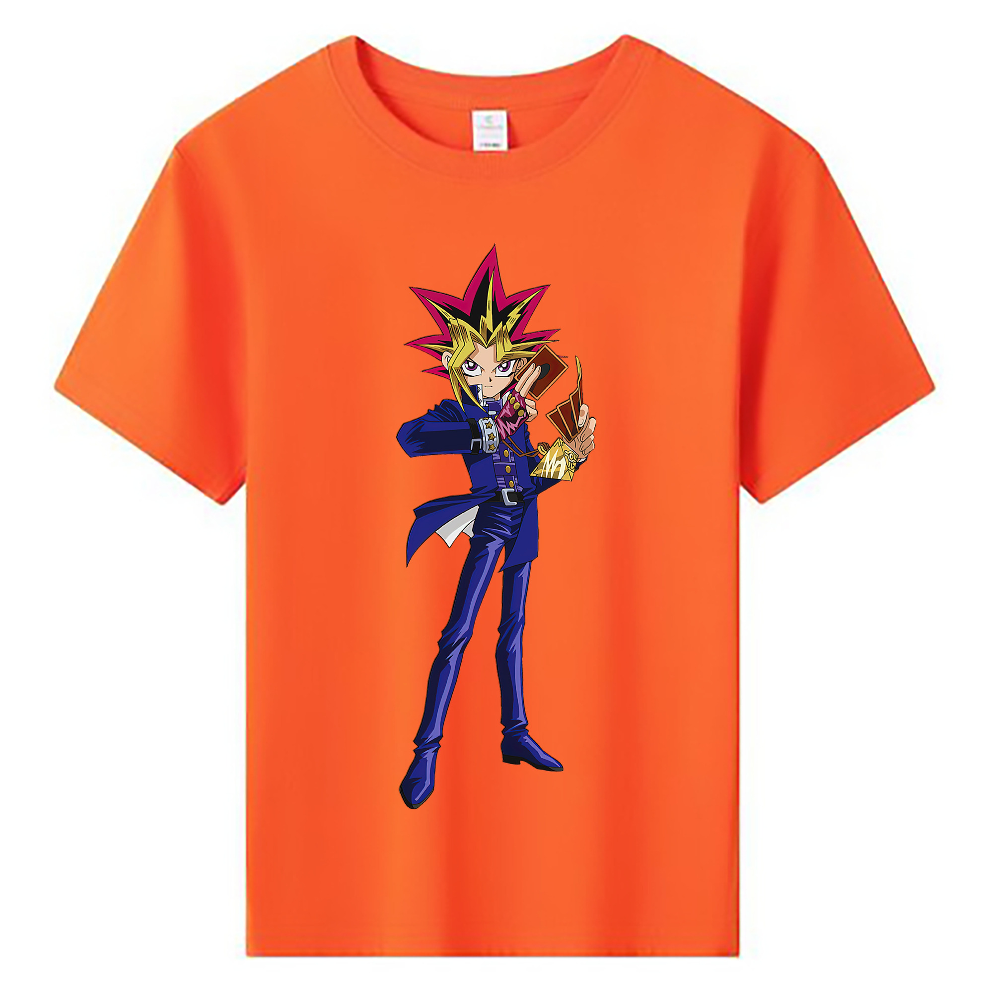 （画像用） 遊☆戯☆王 Yu-Gi-Oh! 綿100％キッズTシャツ（フロントプリント）