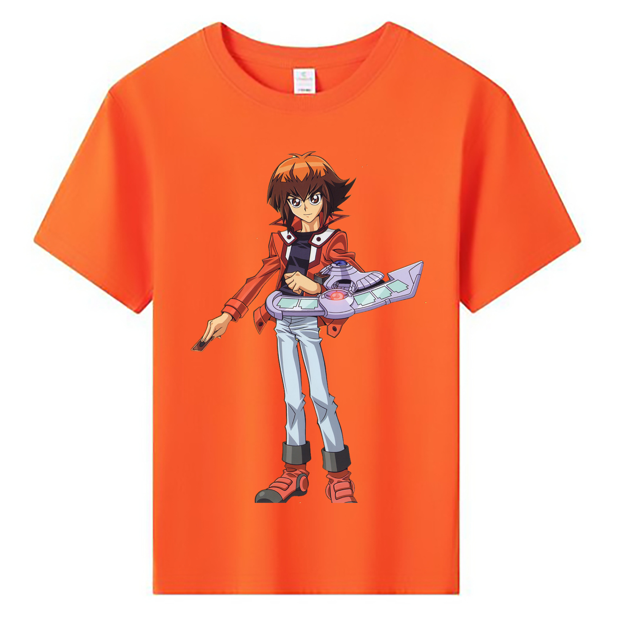 （画像用） 遊☆戯☆王 Yu-Gi-Oh! 綿100％キッズTシャツ（フロントプリント）