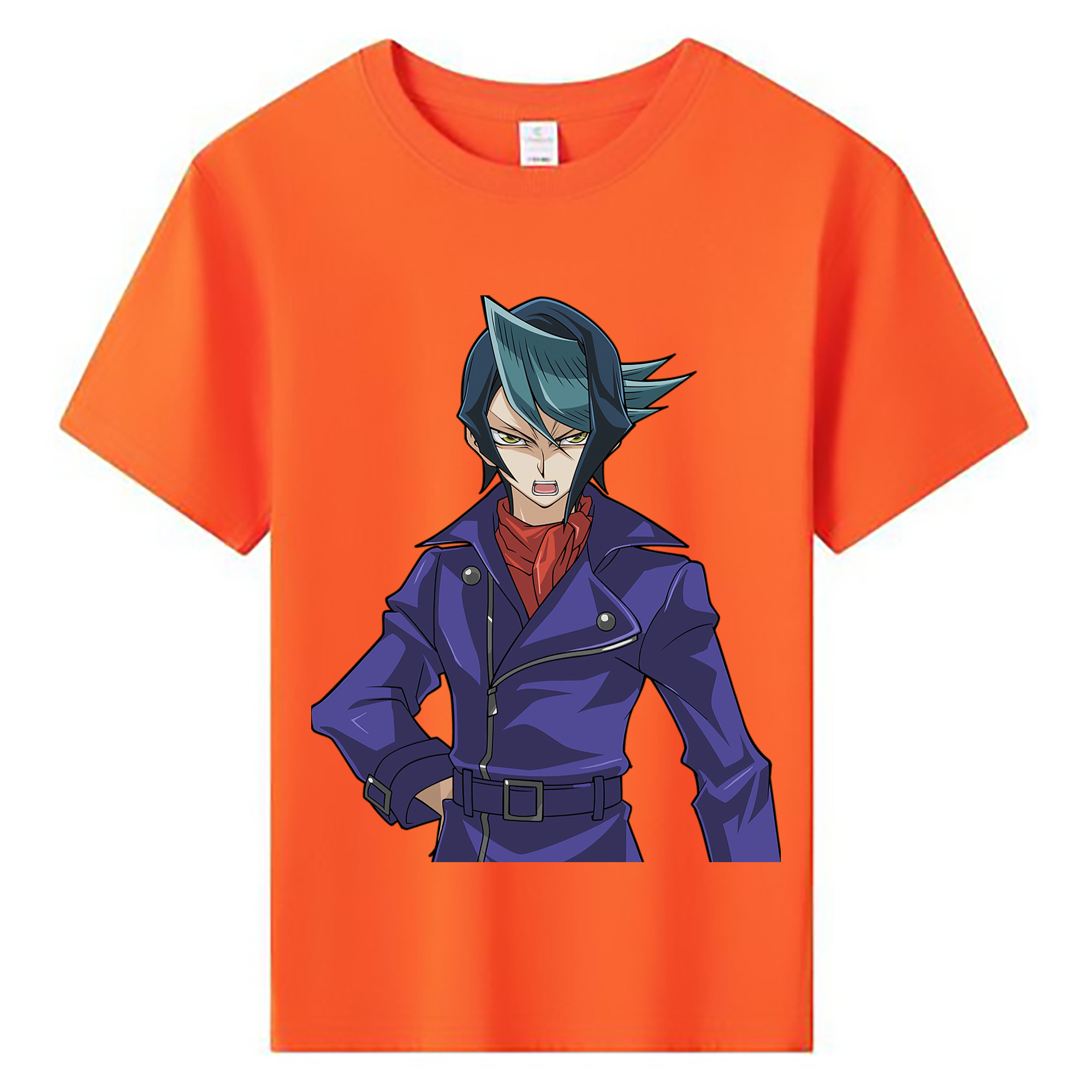 （画像用） 遊☆戯☆王 Yu-Gi-Oh! 綿100％キッズTシャツ（フロントプリント）