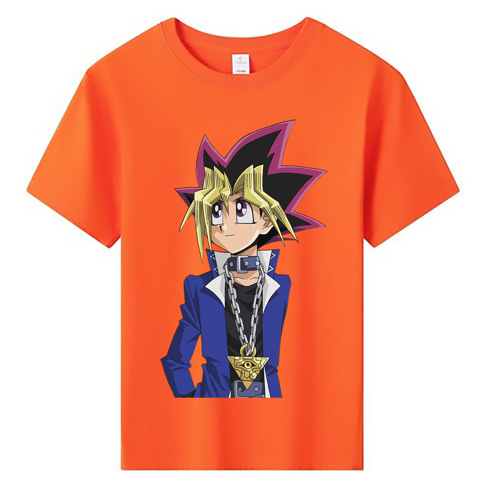（画像用） 遊☆戯☆王 Yu-Gi-Oh! 綿100％キッズTシャツ（フロントプリント）