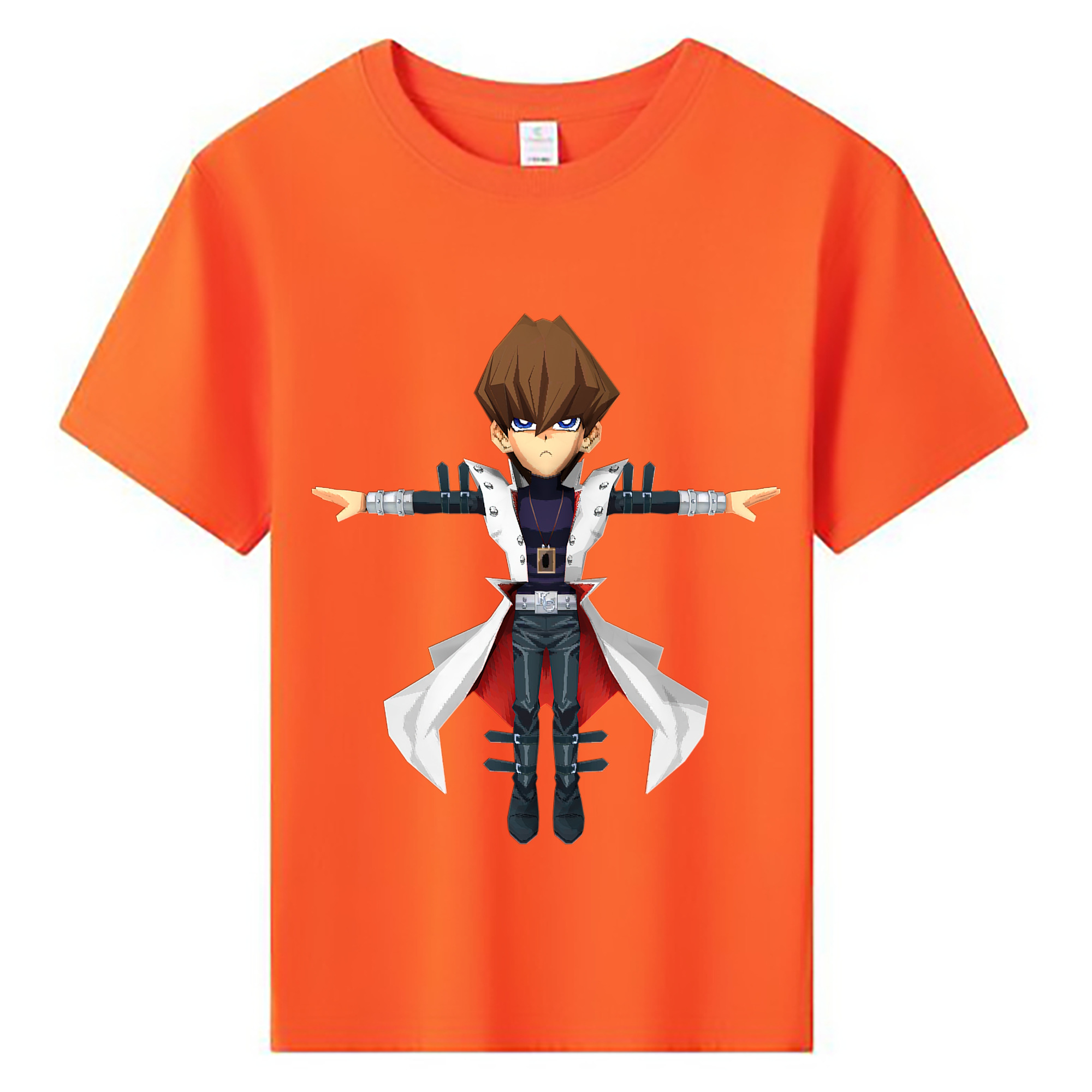 （画像用） 遊☆戯☆王 Yu-Gi-Oh! 綿100％キッズTシャツ（フロントプリント）