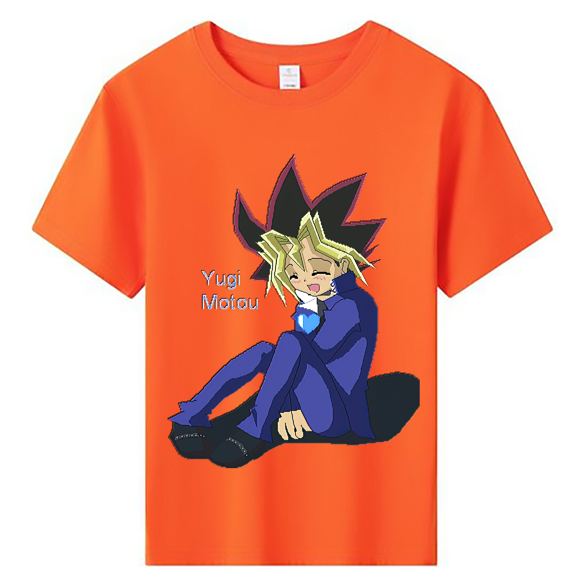 （画像用） 遊☆戯☆王 Yu-Gi-Oh! 綿100％キッズTシャツ（フロントプリント）