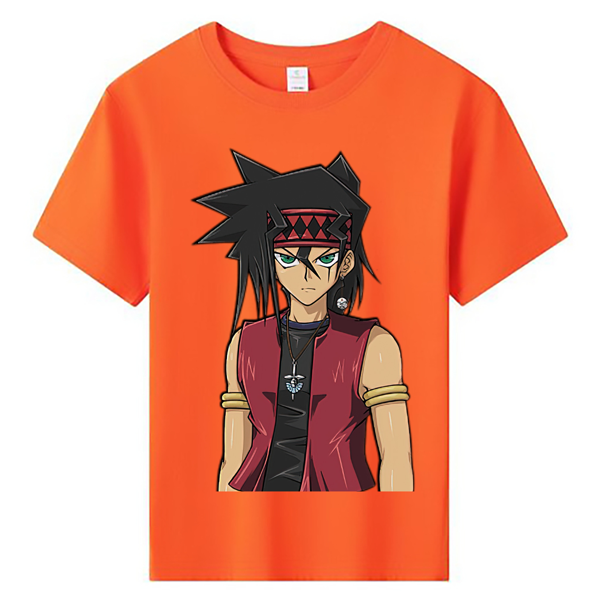 （画像用） 遊☆戯☆王 Yu-Gi-Oh! 綿100％キッズTシャツ（フロントプリント）