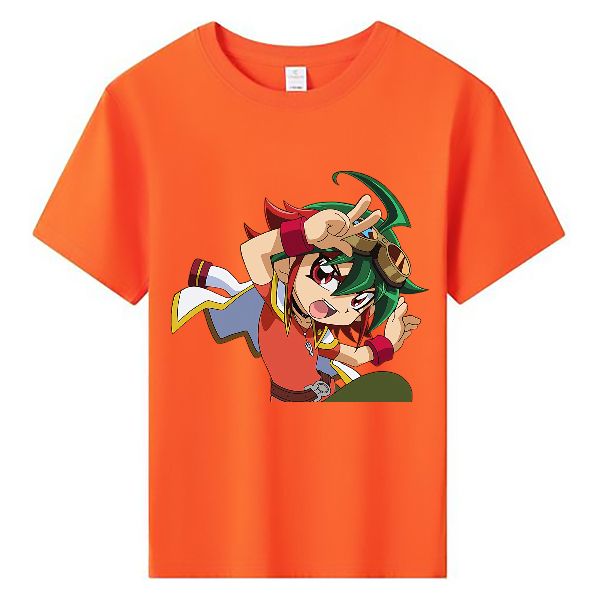（画像用） 遊☆戯☆王 Yu-Gi-Oh! 綿100％キッズTシャツ（フロントプリント）