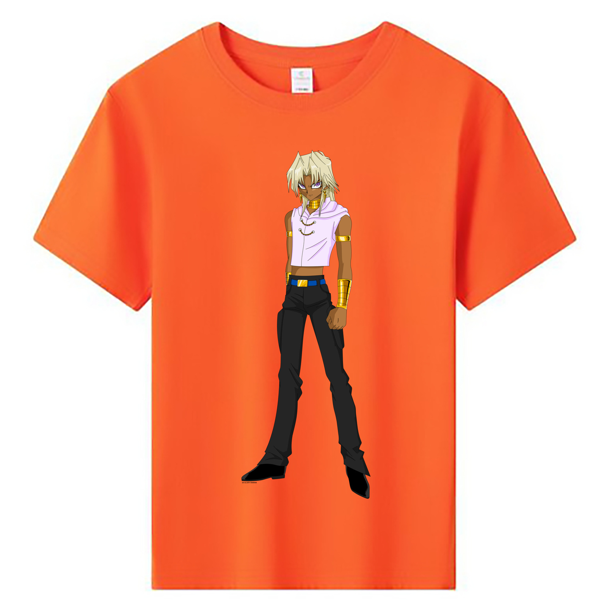 （画像用） 遊☆戯☆王 Yu-Gi-Oh! 綿100％キッズTシャツ（フロントプリント）