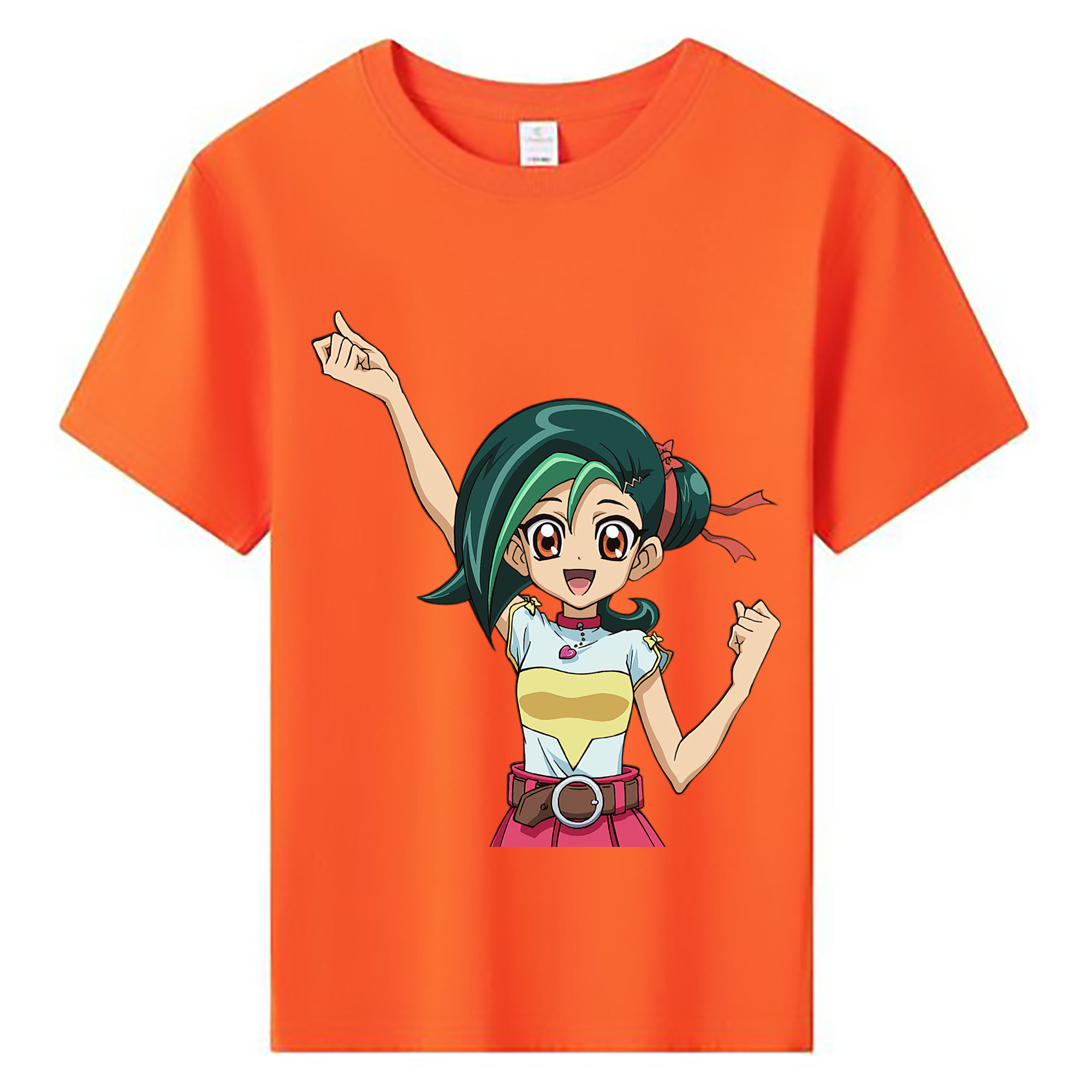 （画像用） 遊☆戯☆王 Yu-Gi-Oh! 綿100％キッズTシャツ（フロントプリント）