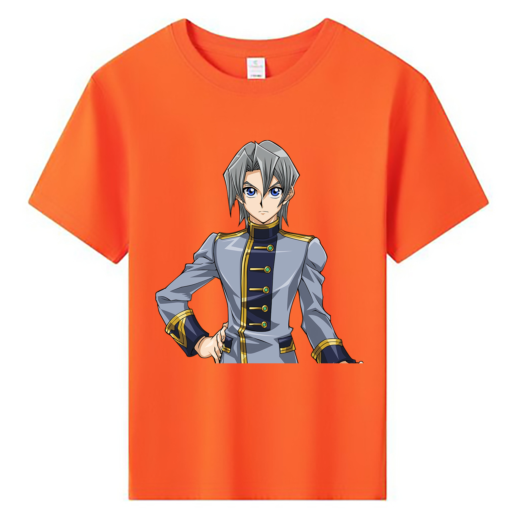 （画像用） 遊☆戯☆王 Yu-Gi-Oh! 綿100％キッズTシャツ（フロントプリント）