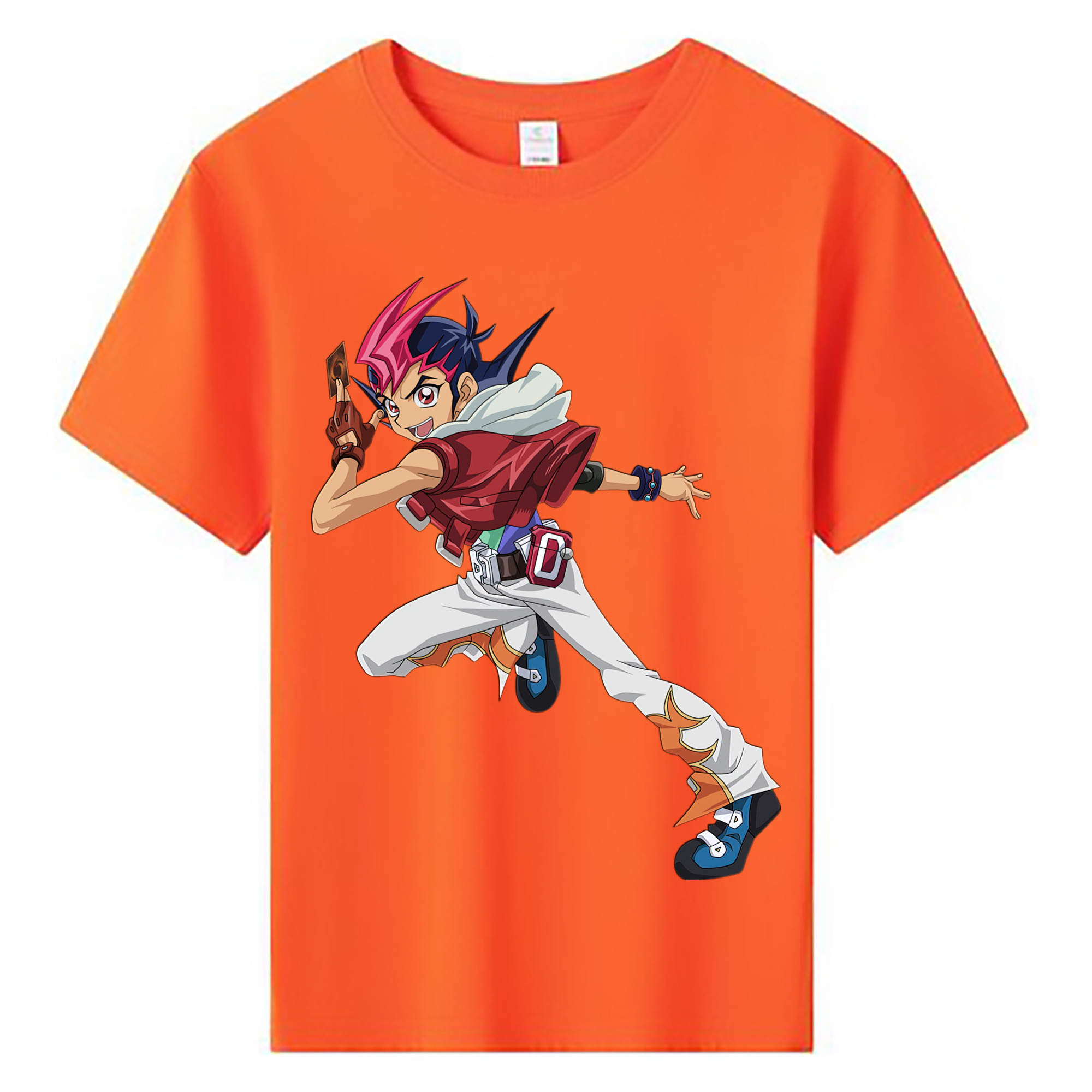 （画像用） 遊☆戯☆王 Yu-Gi-Oh! 綿100％キッズTシャツ（フロントプリント）