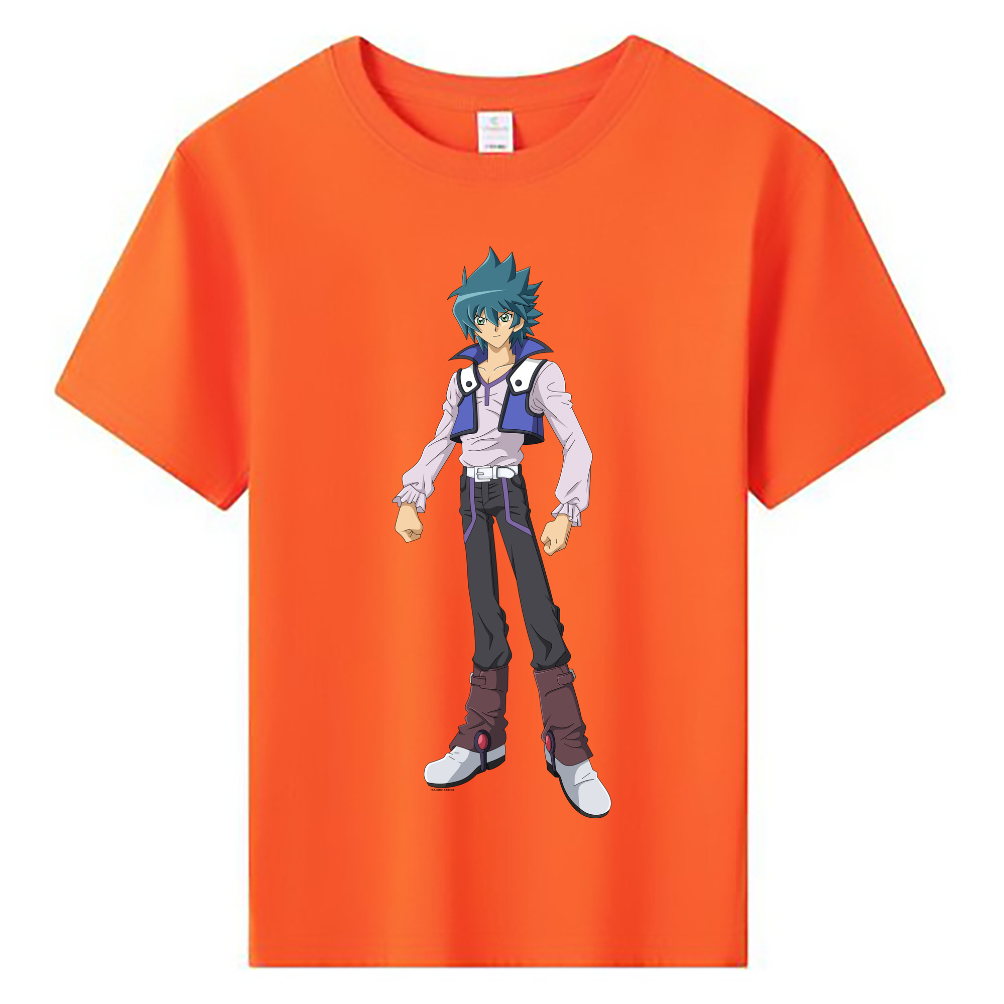 （画像用） 遊☆戯☆王 Yu-Gi-Oh! 綿100％キッズTシャツ（フロントプリント）