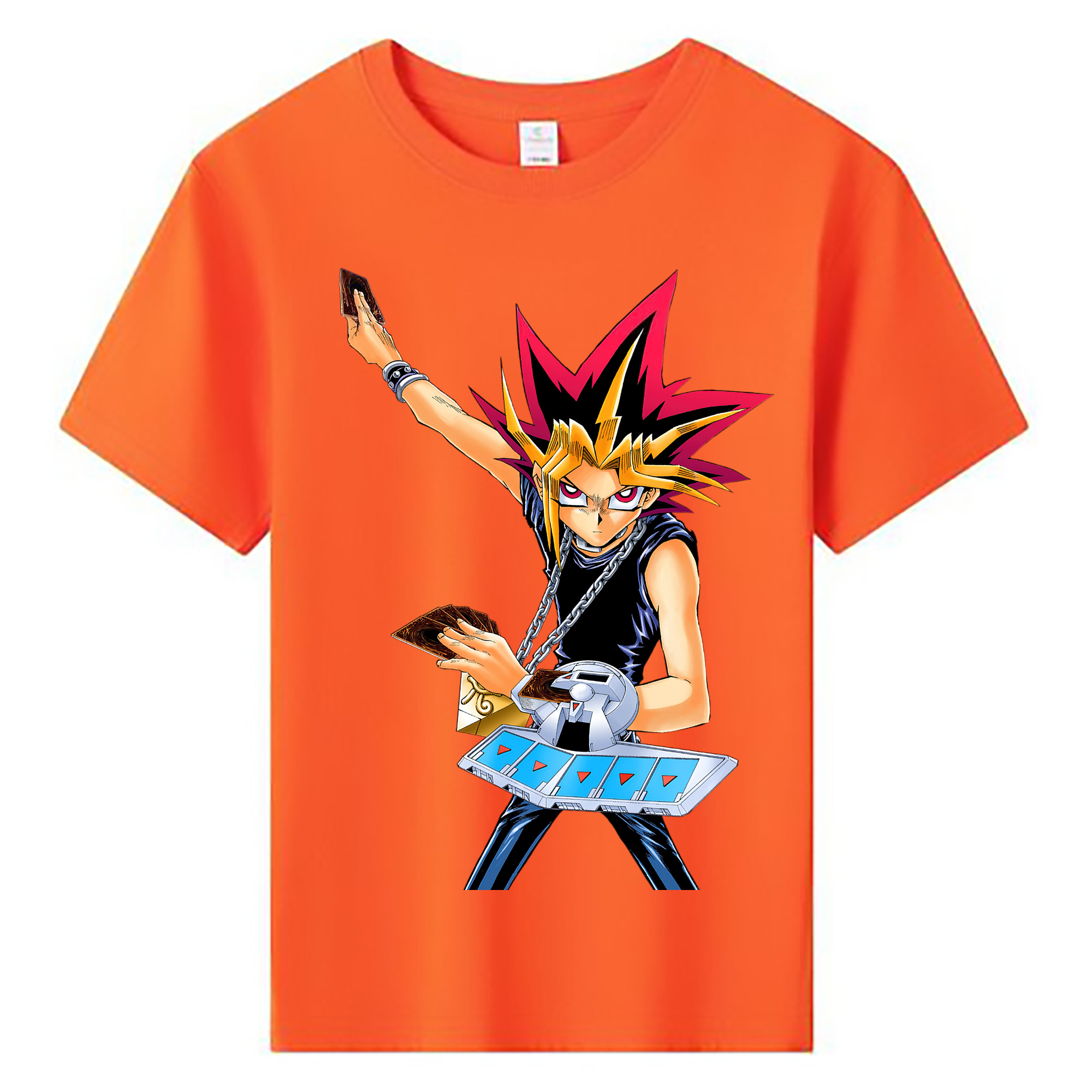 （画像用） 遊☆戯☆王 Yu-Gi-Oh! 綿100％キッズTシャツ（フロントプリント）
