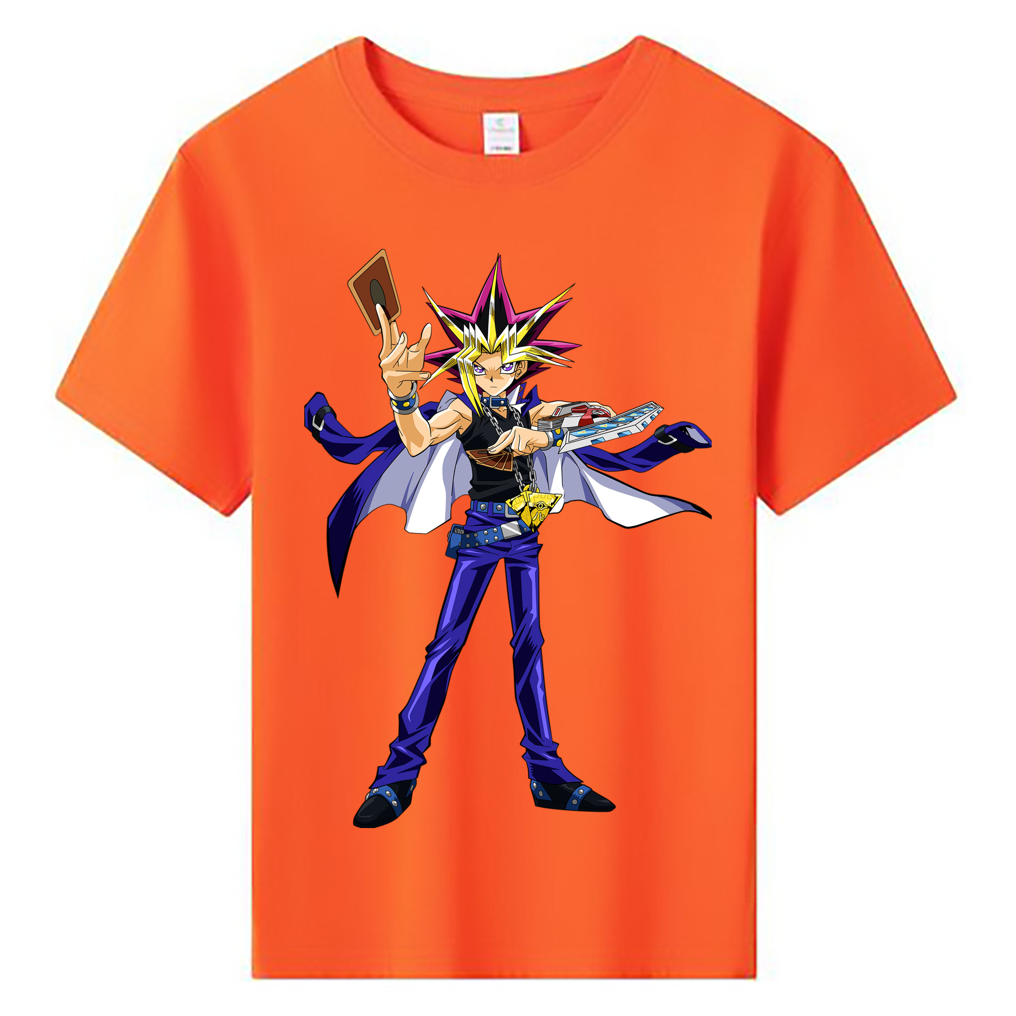 （画像用） 遊☆戯☆王 Yu-Gi-Oh! 綿100％キッズTシャツ（フロントプリント）