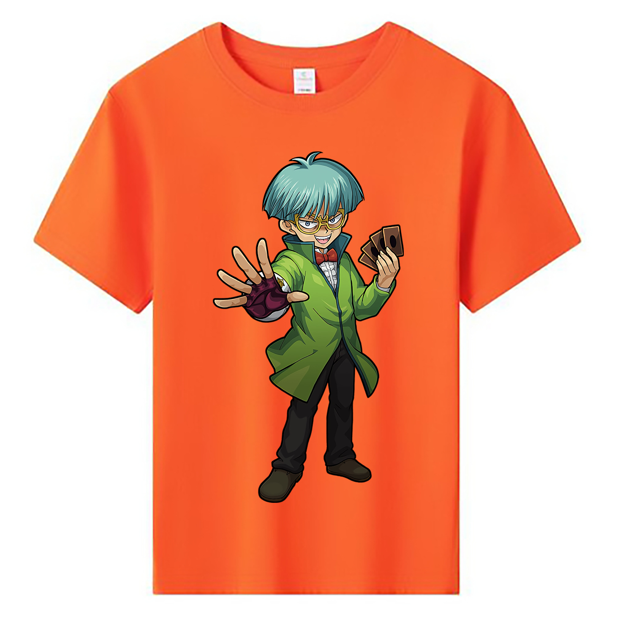 （画像用） 遊☆戯☆王 Yu-Gi-Oh! 綿100％キッズTシャツ（フロントプリント）