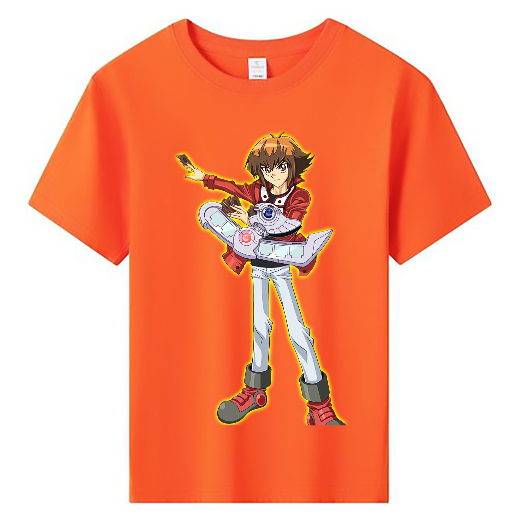 （画像用） 遊☆戯☆王 Yu-Gi-Oh! 綿100％キッズTシャツ（フロントプリント）
