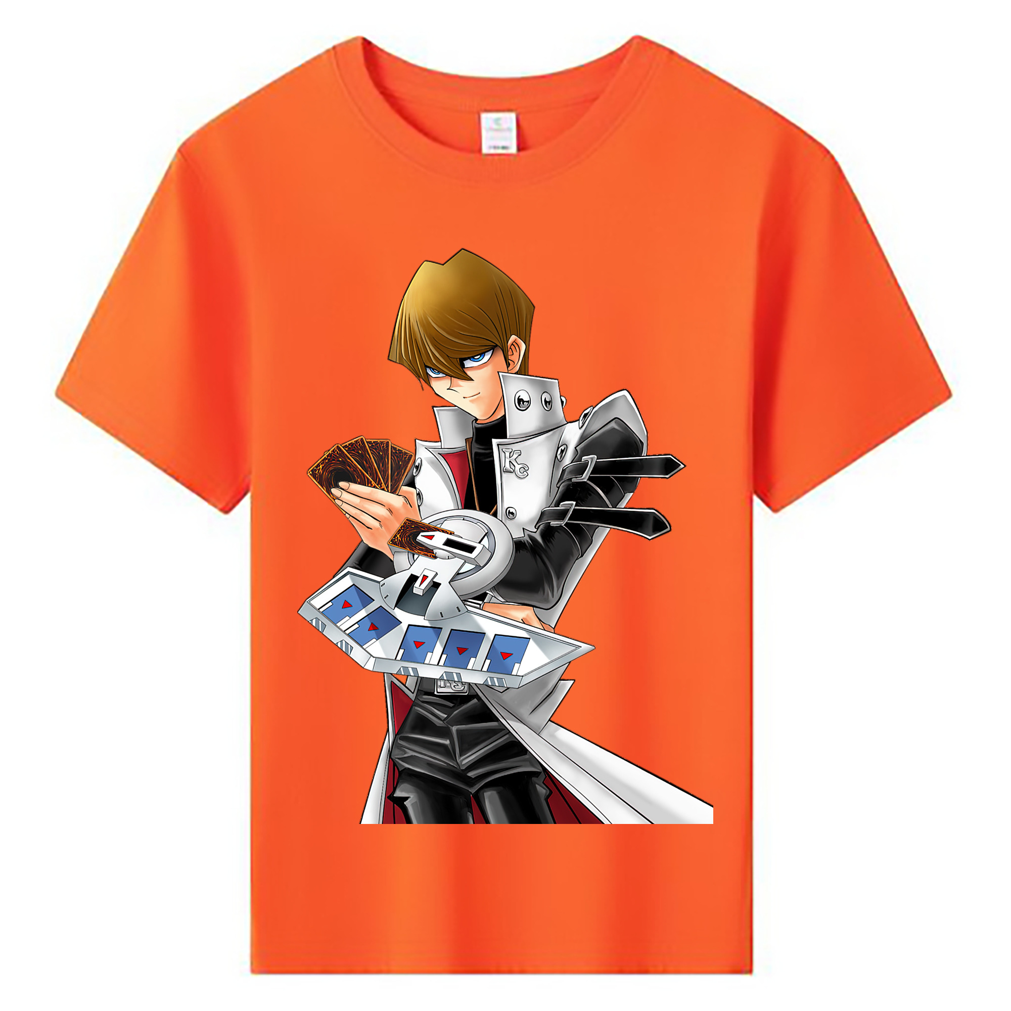 （画像用） 遊☆戯☆王 Yu-Gi-Oh! 綿100％キッズTシャツ（フロントプリント）