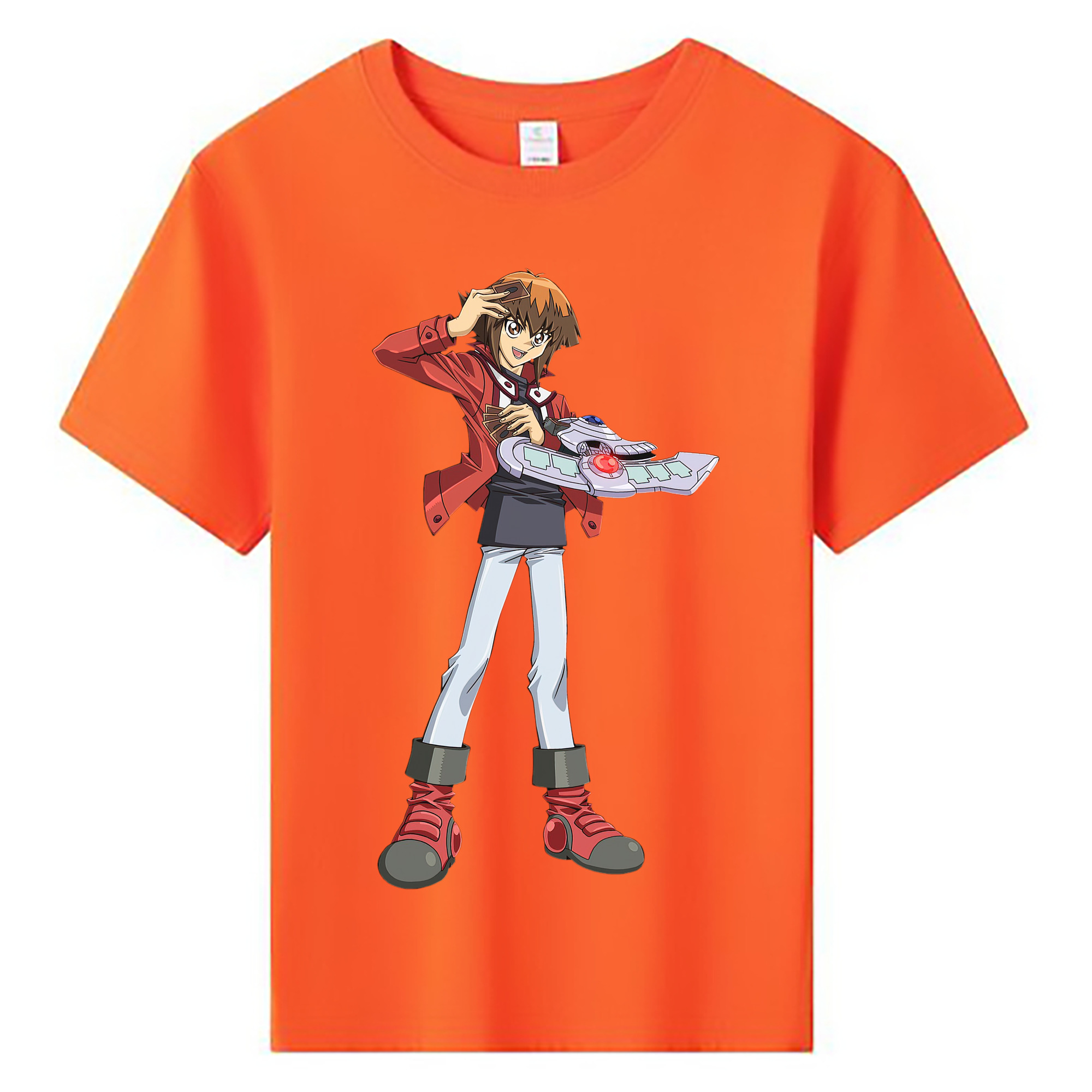 （画像用） 遊☆戯☆王 Yu-Gi-Oh! 綿100％キッズTシャツ（フロントプリント）