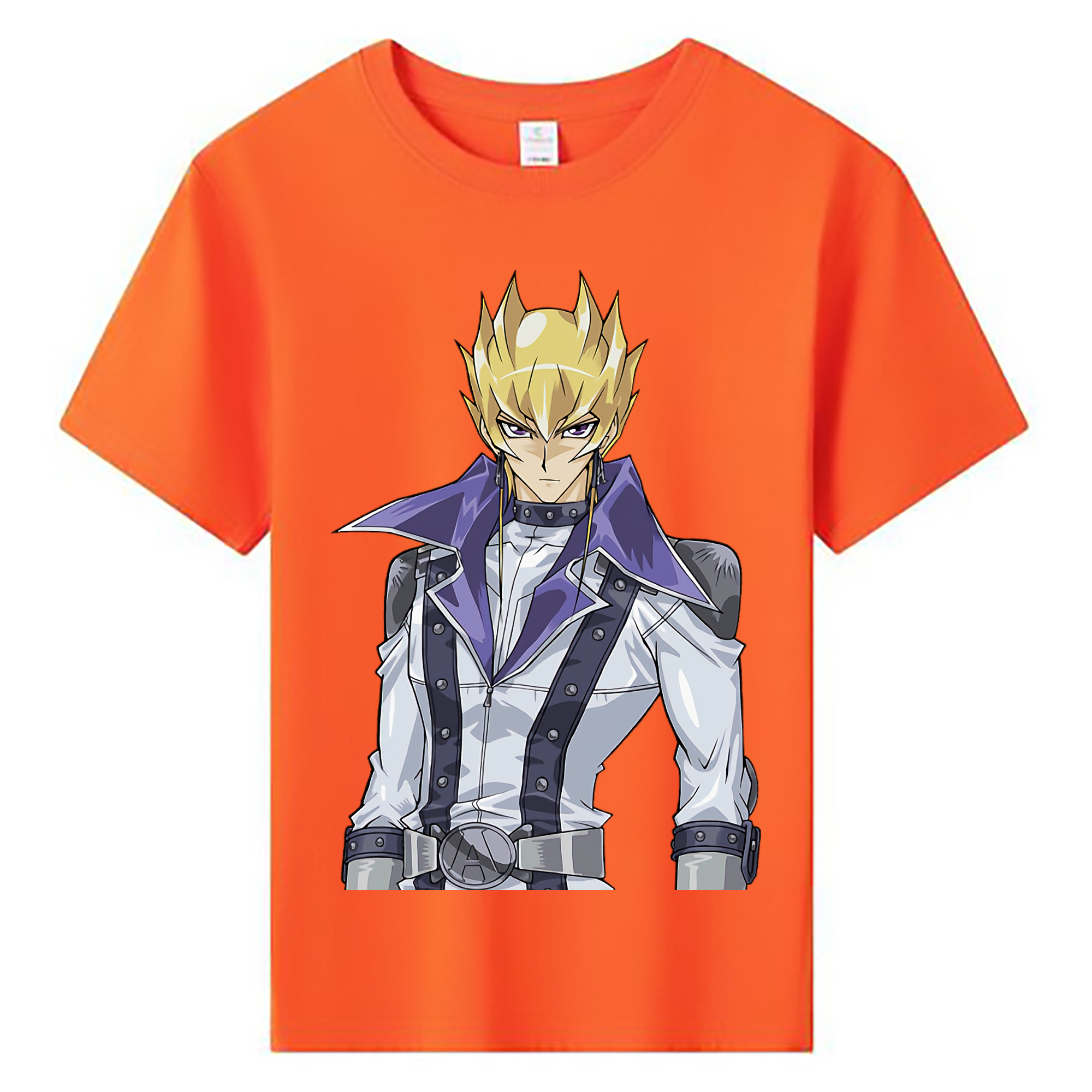 （画像用） 遊☆戯☆王 Yu-Gi-Oh! 綿100％キッズTシャツ（フロントプリント）