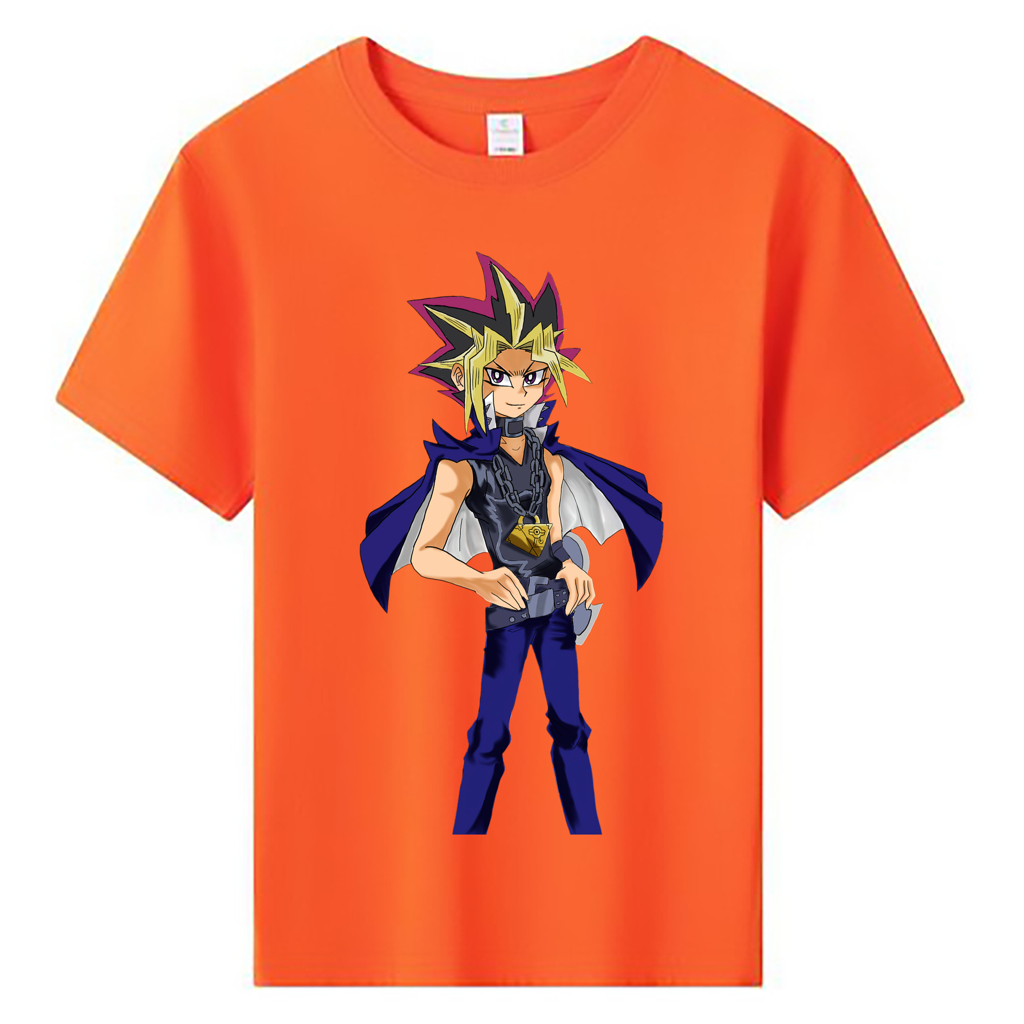 （画像用） 遊☆戯☆王 Yu-Gi-Oh! 綿100％キッズTシャツ（フロントプリント）