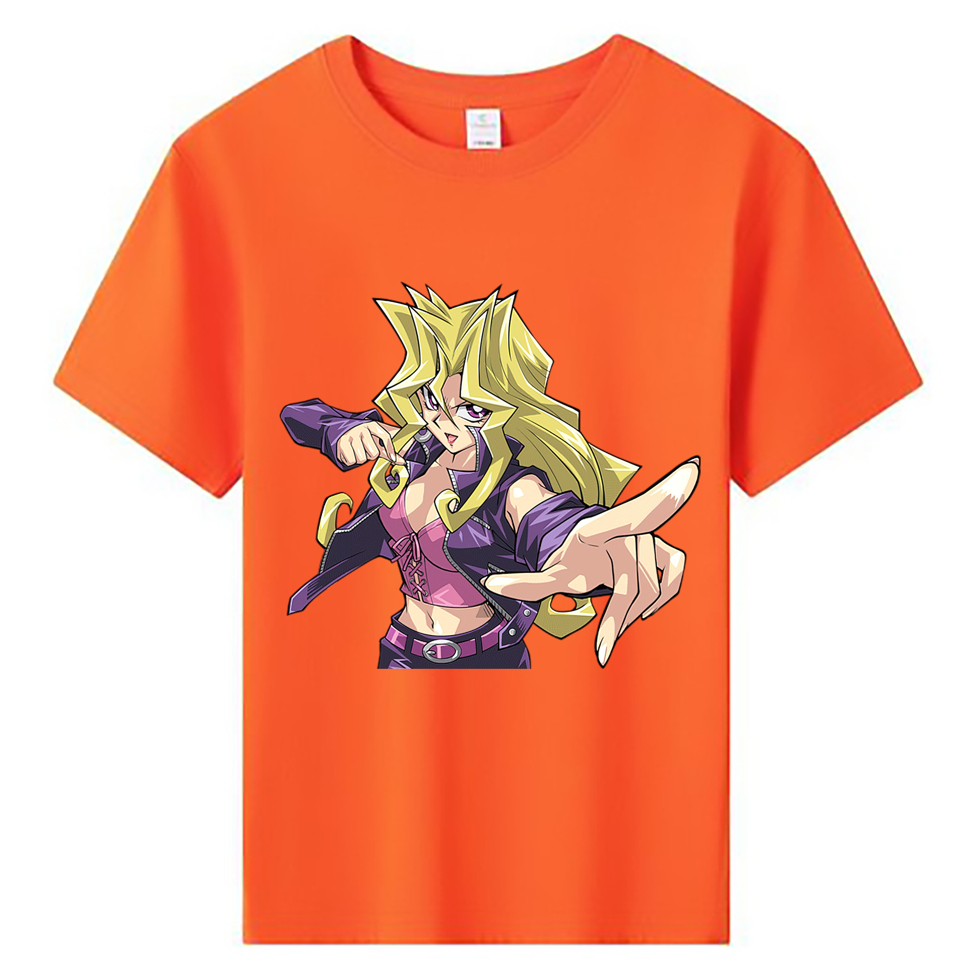 （画像用） 遊☆戯☆王 Yu-Gi-Oh! 綿100％キッズTシャツ（フロントプリント）