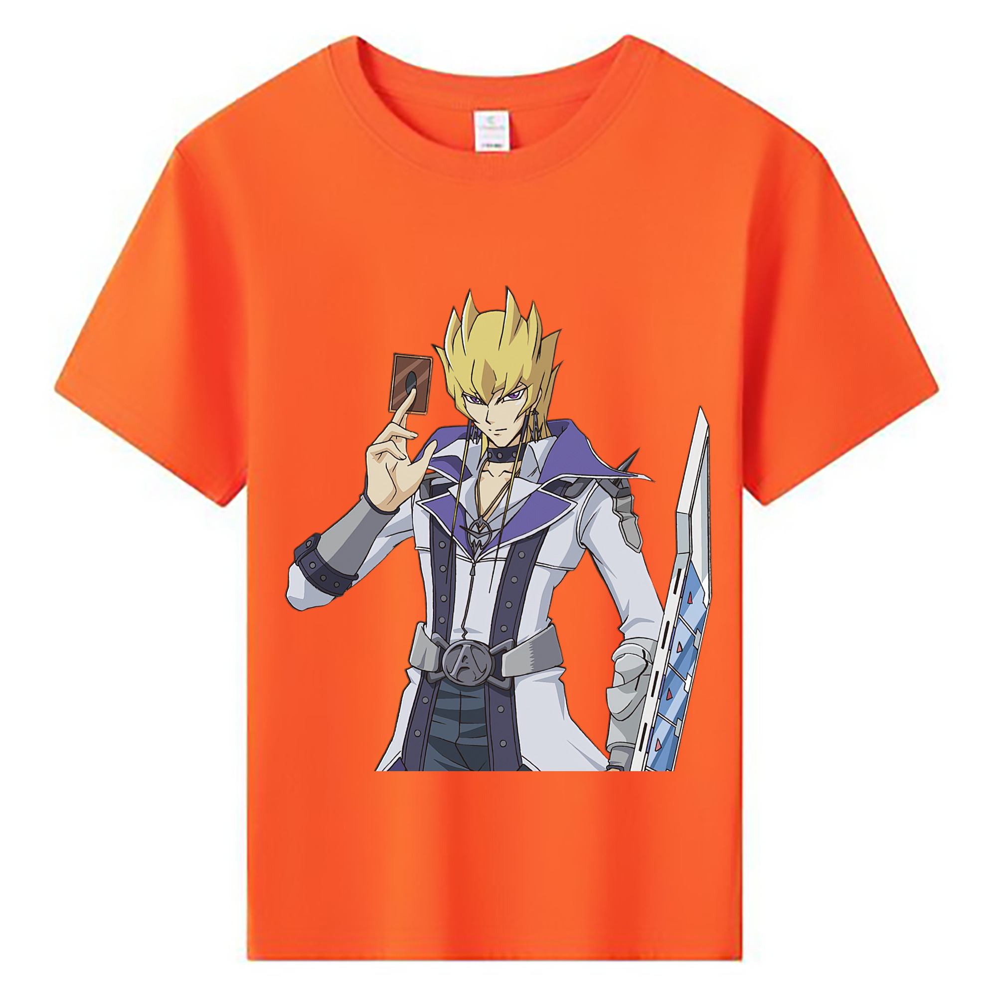 （画像用） 遊☆戯☆王 Yu-Gi-Oh! 綿100％キッズTシャツ（フロントプリント）
