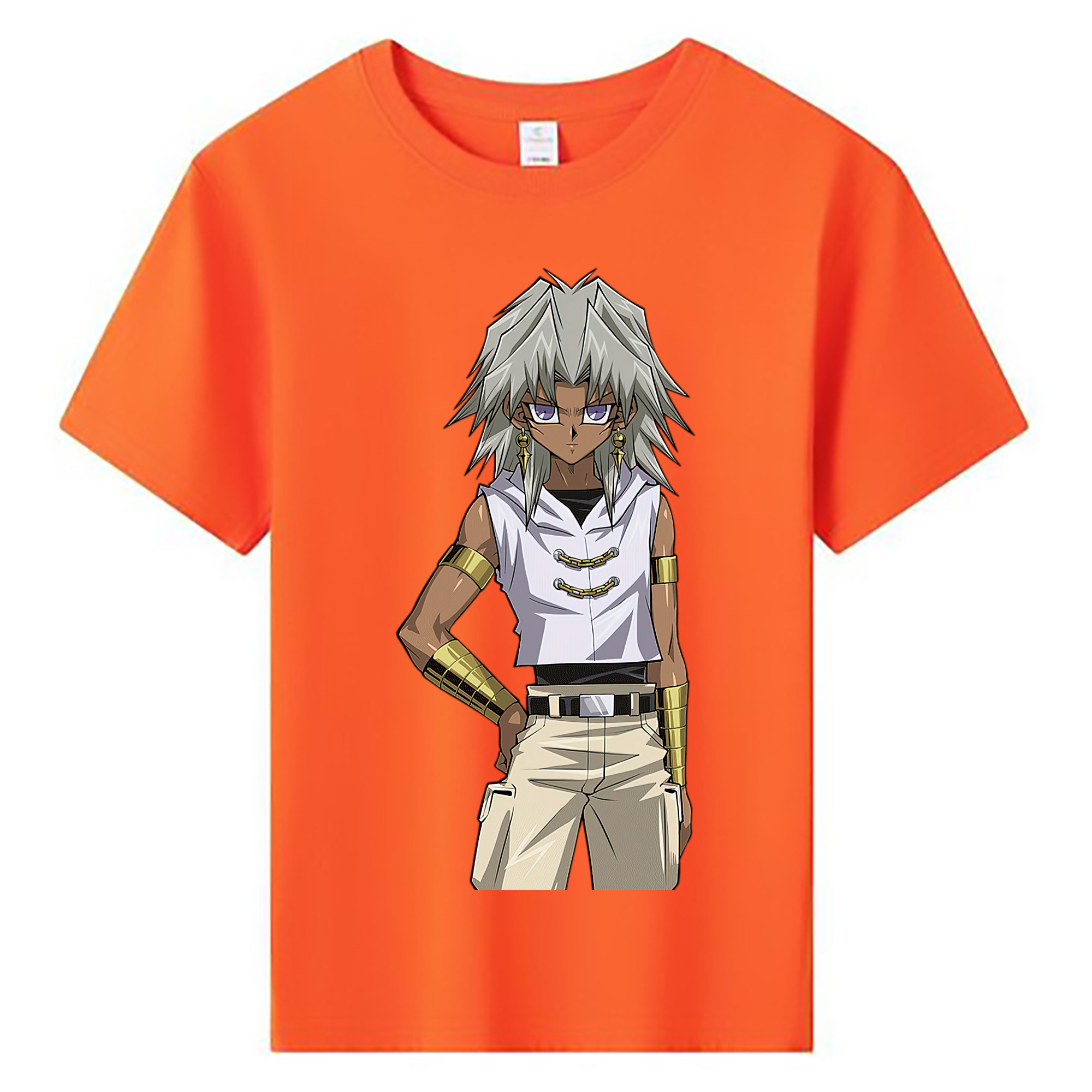 （画像用） 遊☆戯☆王 Yu-Gi-Oh! 綿100％キッズTシャツ（フロントプリント）