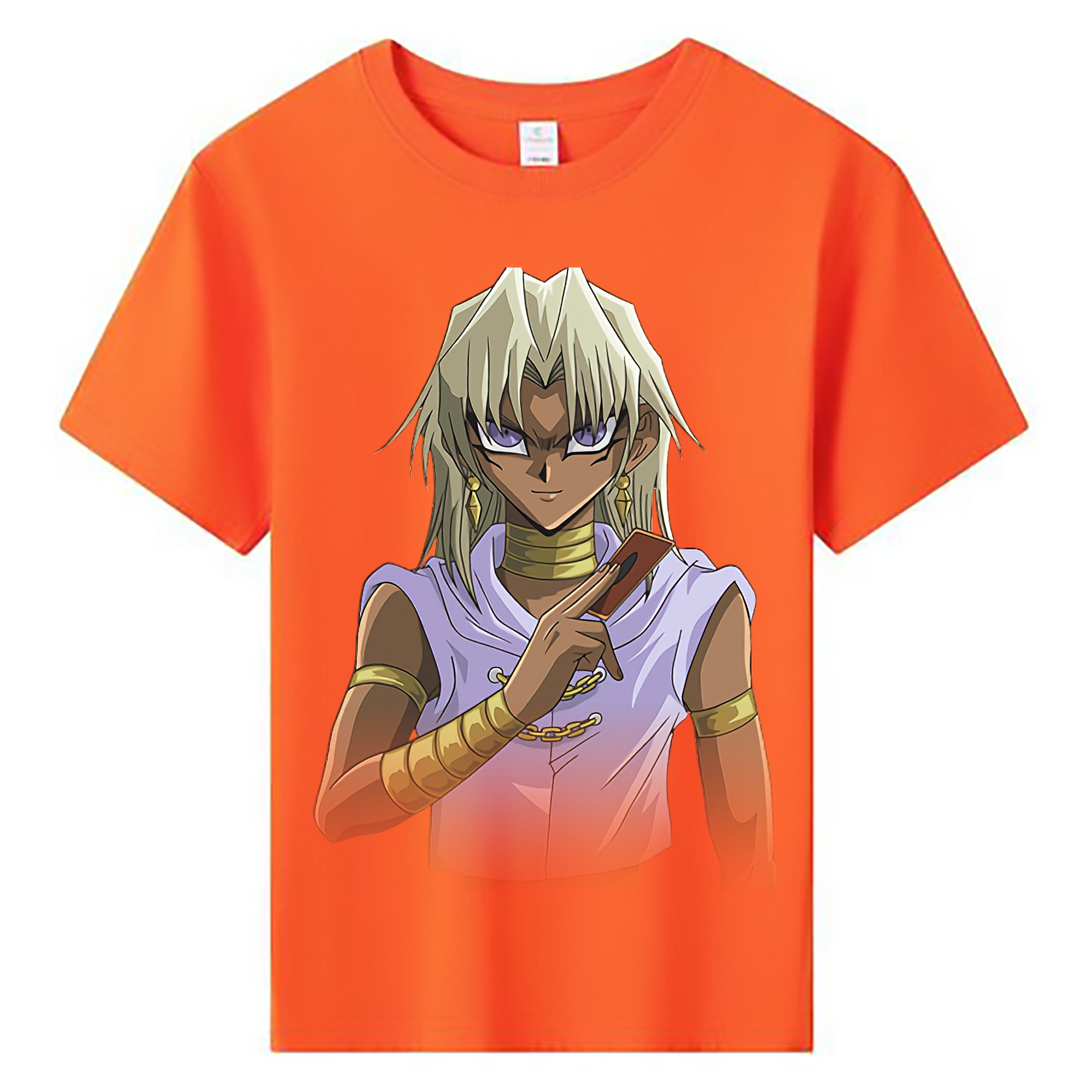 （画像用） 遊☆戯☆王 Yu-Gi-Oh! 綿100％キッズTシャツ（フロントプリント）