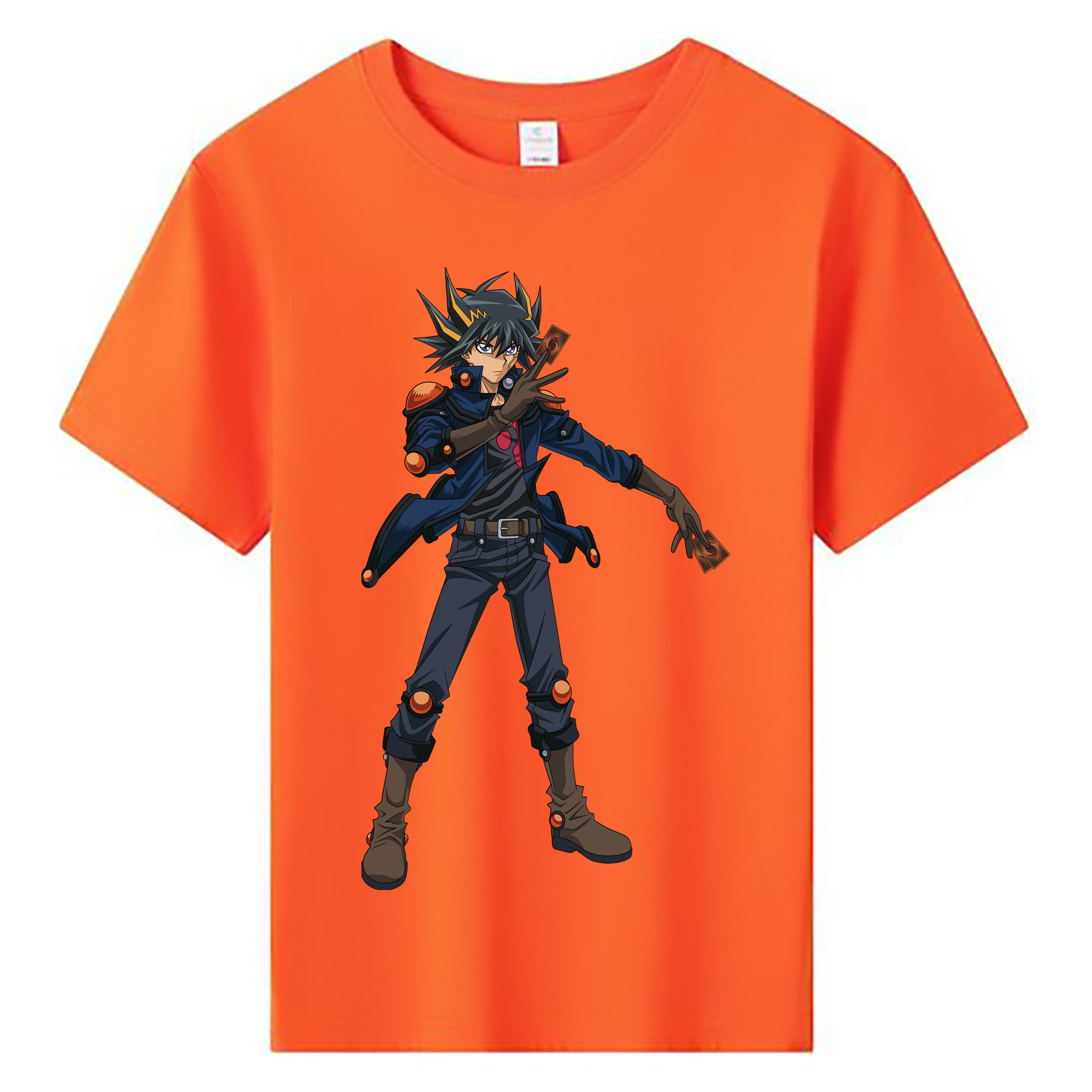 （画像用） 遊☆戯☆王 Yu-Gi-Oh! 綿100％キッズTシャツ（フロントプリント）