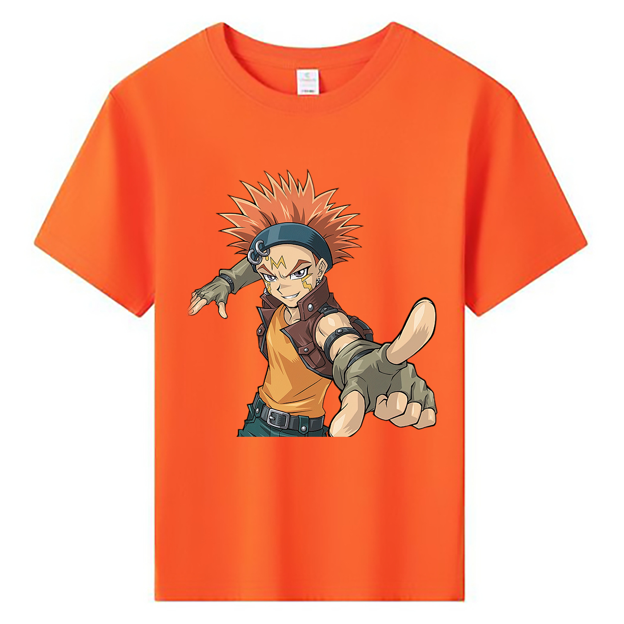 （画像用） 遊☆戯☆王 Yu-Gi-Oh! 綿100％キッズTシャツ（フロントプリント）