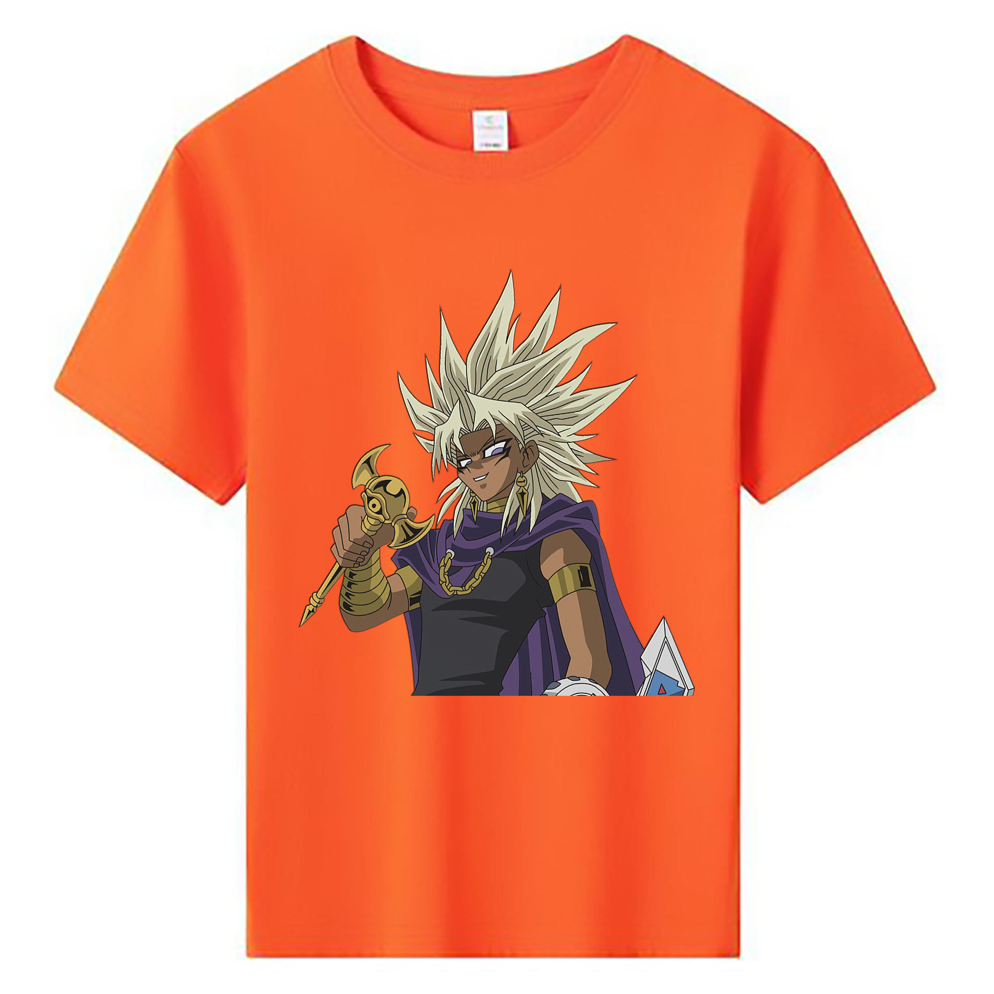 （画像用） 遊☆戯☆王 Yu-Gi-Oh! 綿100％キッズTシャツ（フロントプリント）