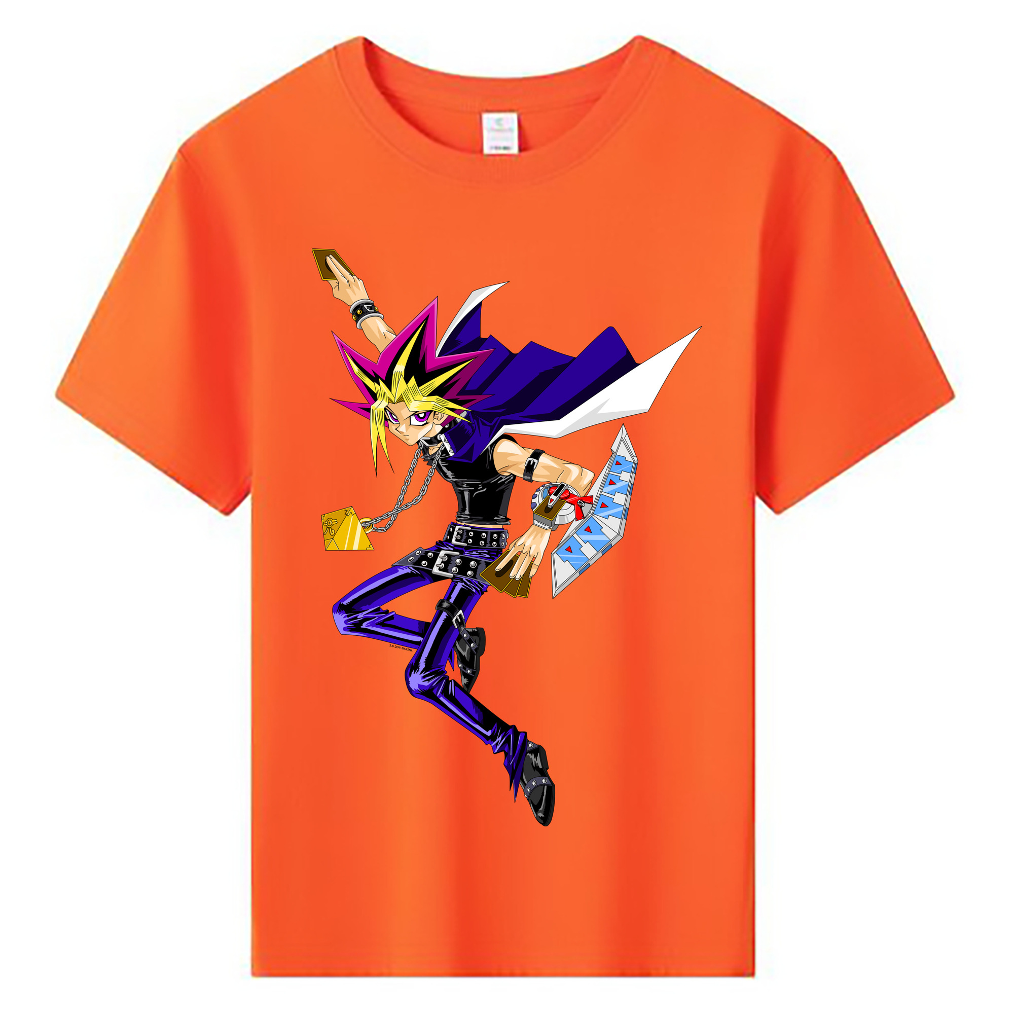 （画像用） 遊☆戯☆王 Yu-Gi-Oh! 綿100％キッズTシャツ（フロントプリント）