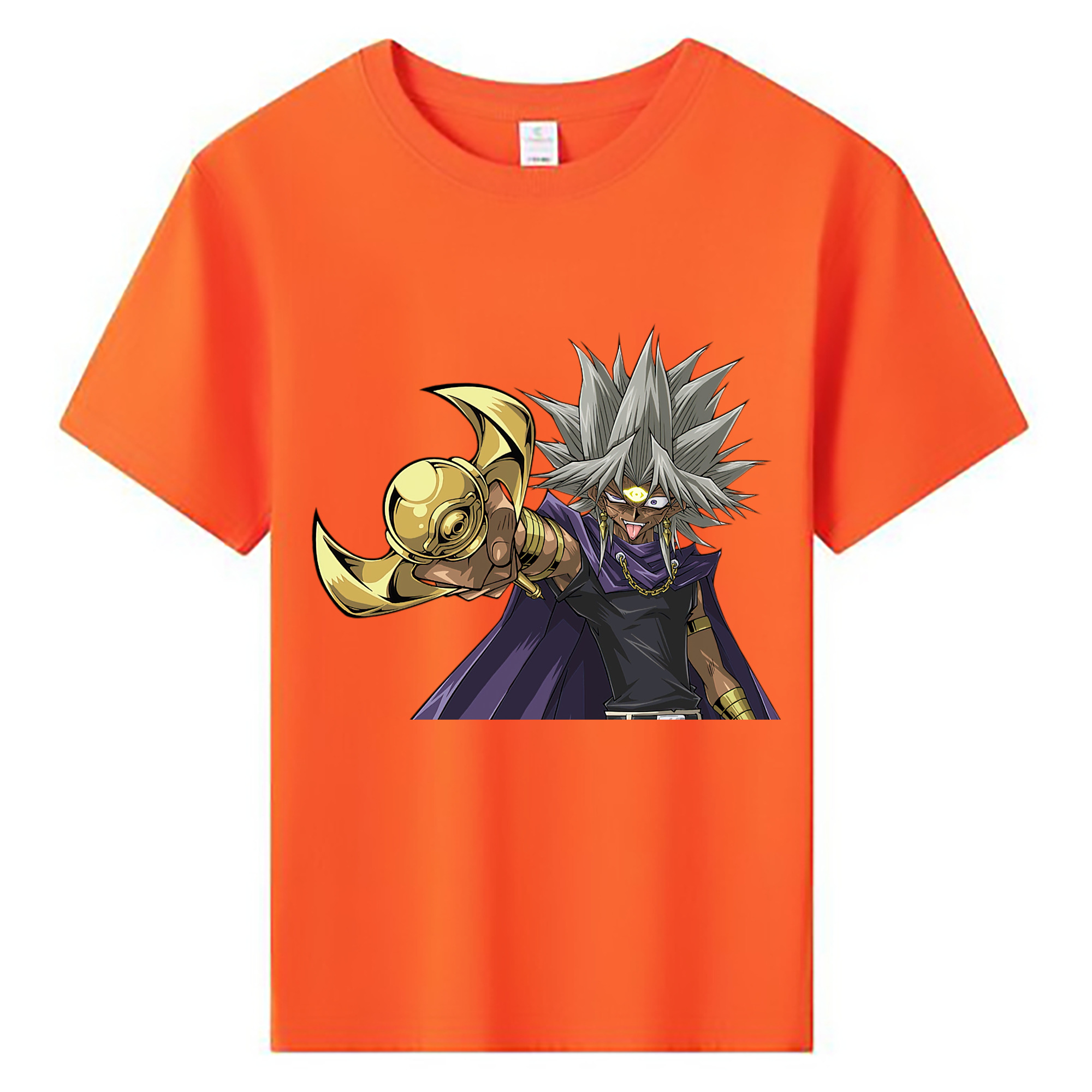 （画像用） 遊☆戯☆王 Yu-Gi-Oh! 綿100％キッズTシャツ（フロントプリント）