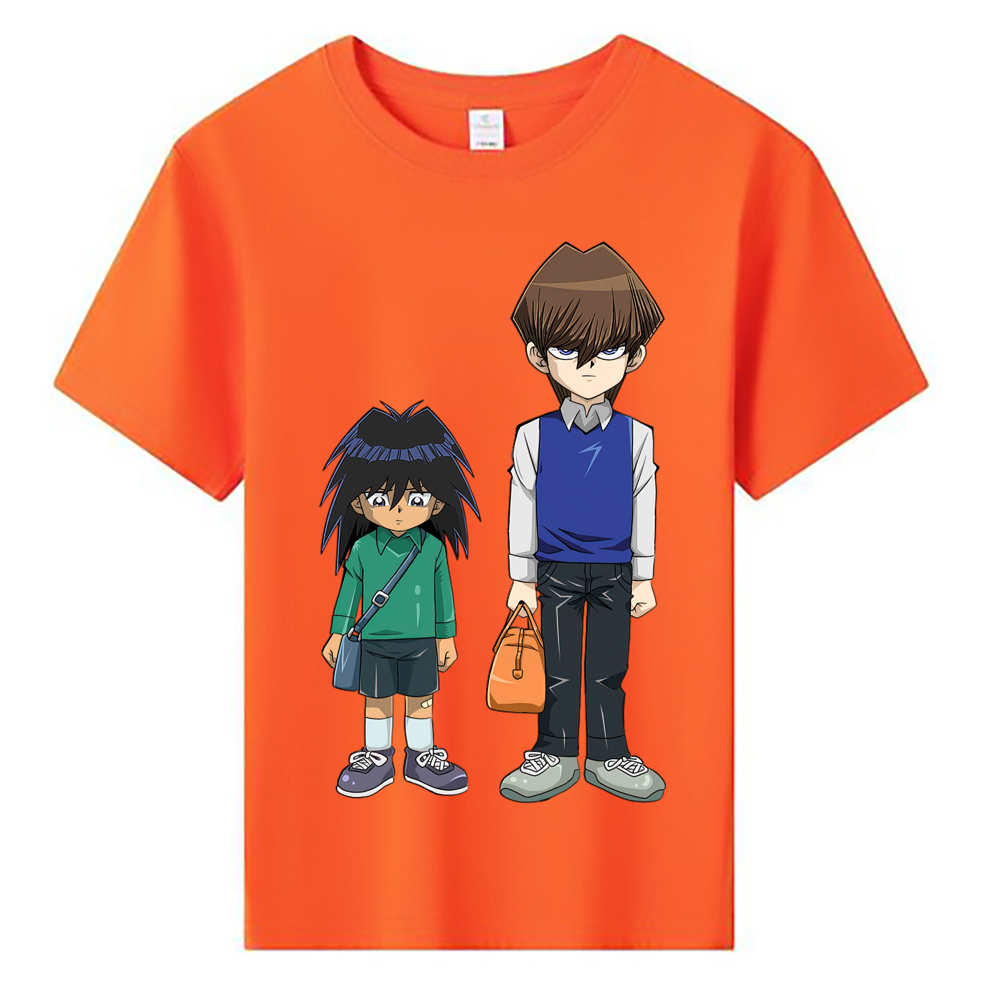 （画像用） 遊☆戯☆王 Yu-Gi-Oh! 綿100％キッズTシャツ（フロントプリント）
