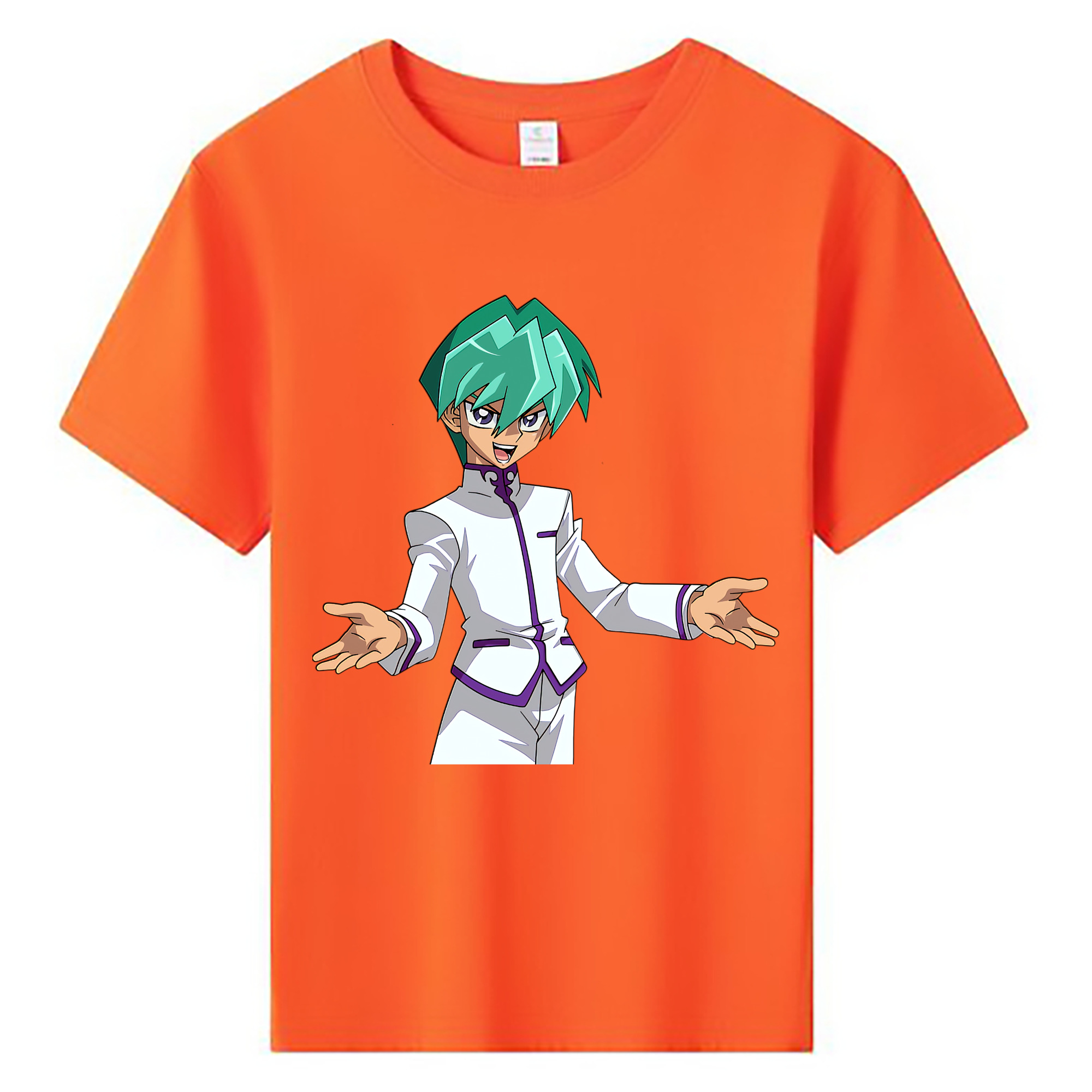 （画像用） 遊☆戯☆王 Yu-Gi-Oh! 綿100％キッズTシャツ（フロントプリント）